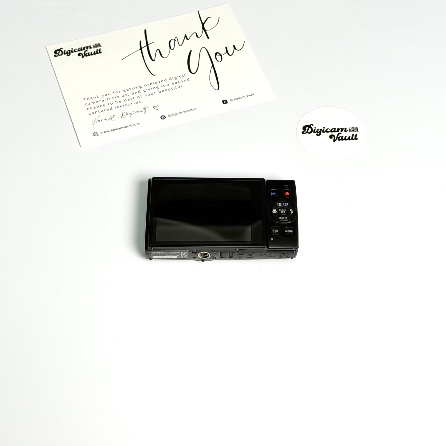 CANON POWERSHOT ELPH 360 HS / IXUS 285 [BLACK] - POPULAR ✮