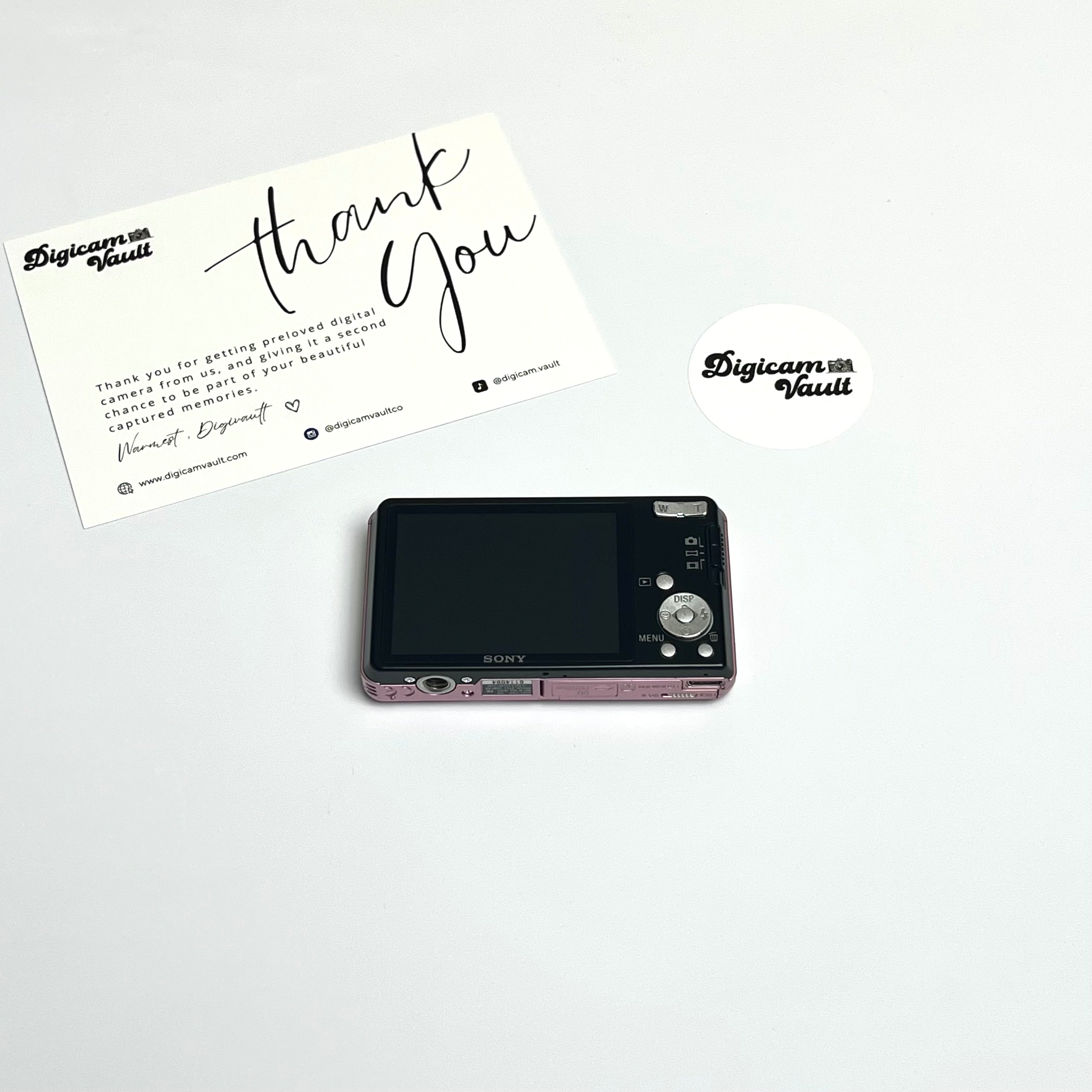 SONY CYBERSHOT DSC-W350 [PINK] - TEAM FAV✮ (Copy)