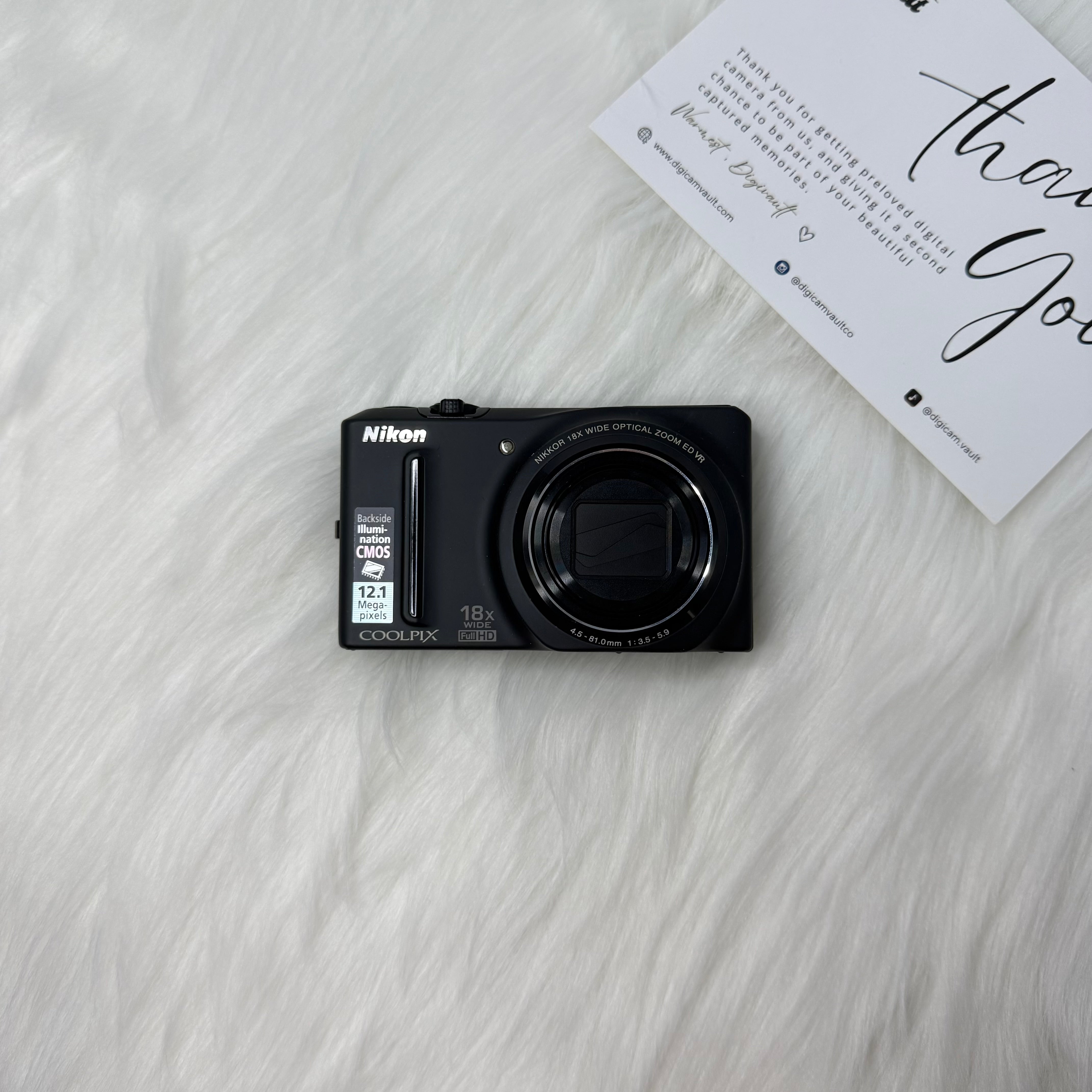 NIKON COOLPIX S9100 [BLACK]