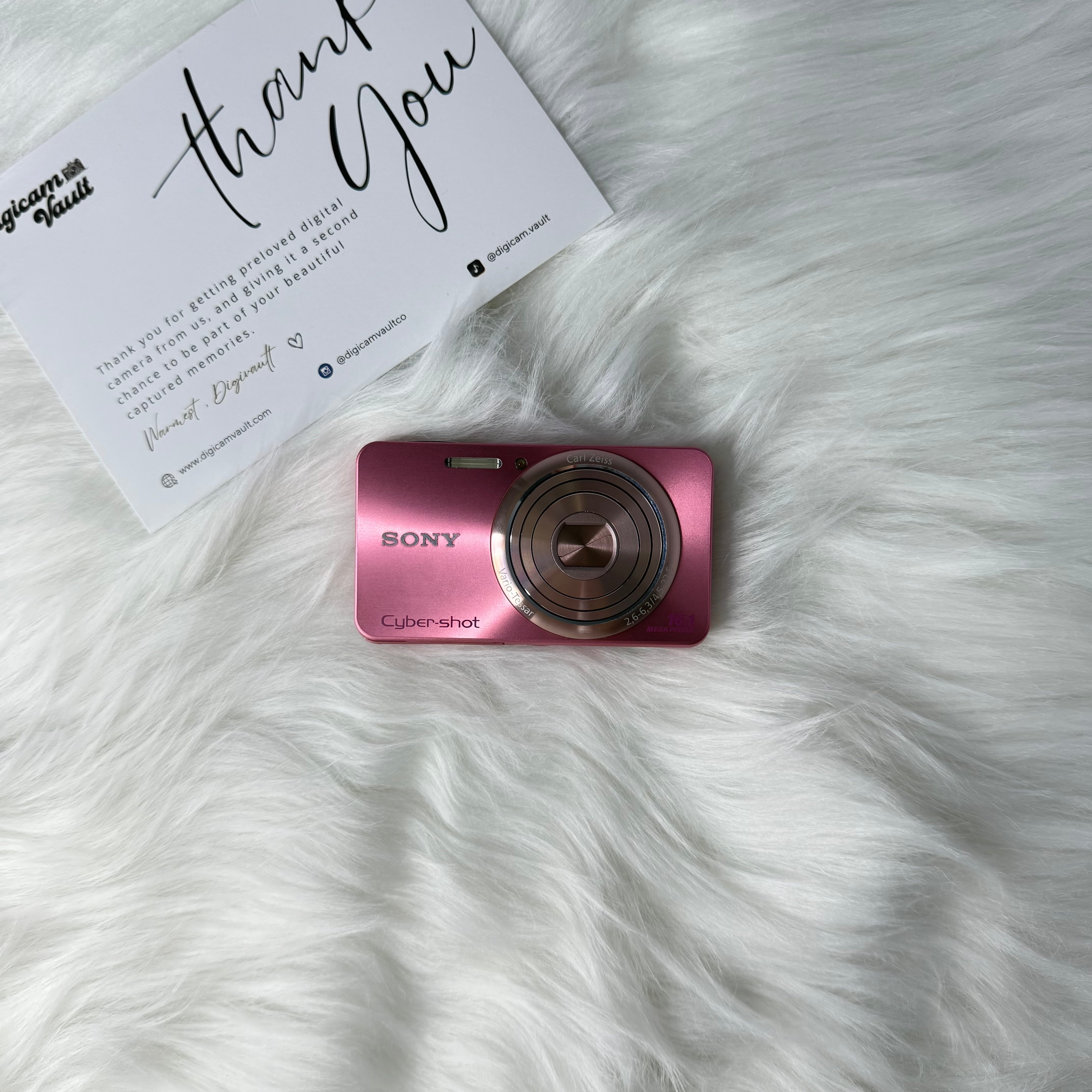 SONY CYBERSHOT DSC-W570 [PINK]