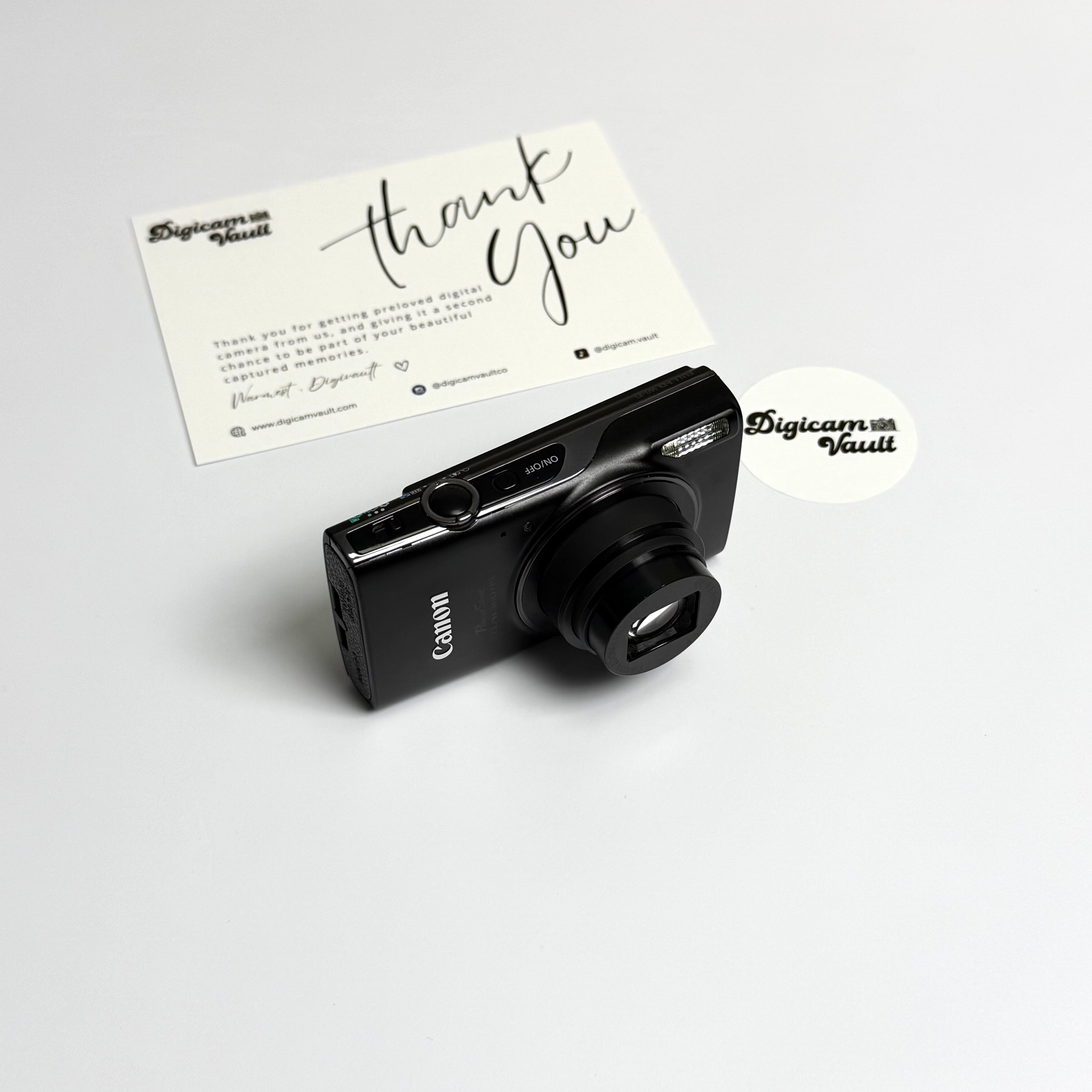 CANON POWERSHOT ELPH 360 HS [BLACK] - RARE ✮