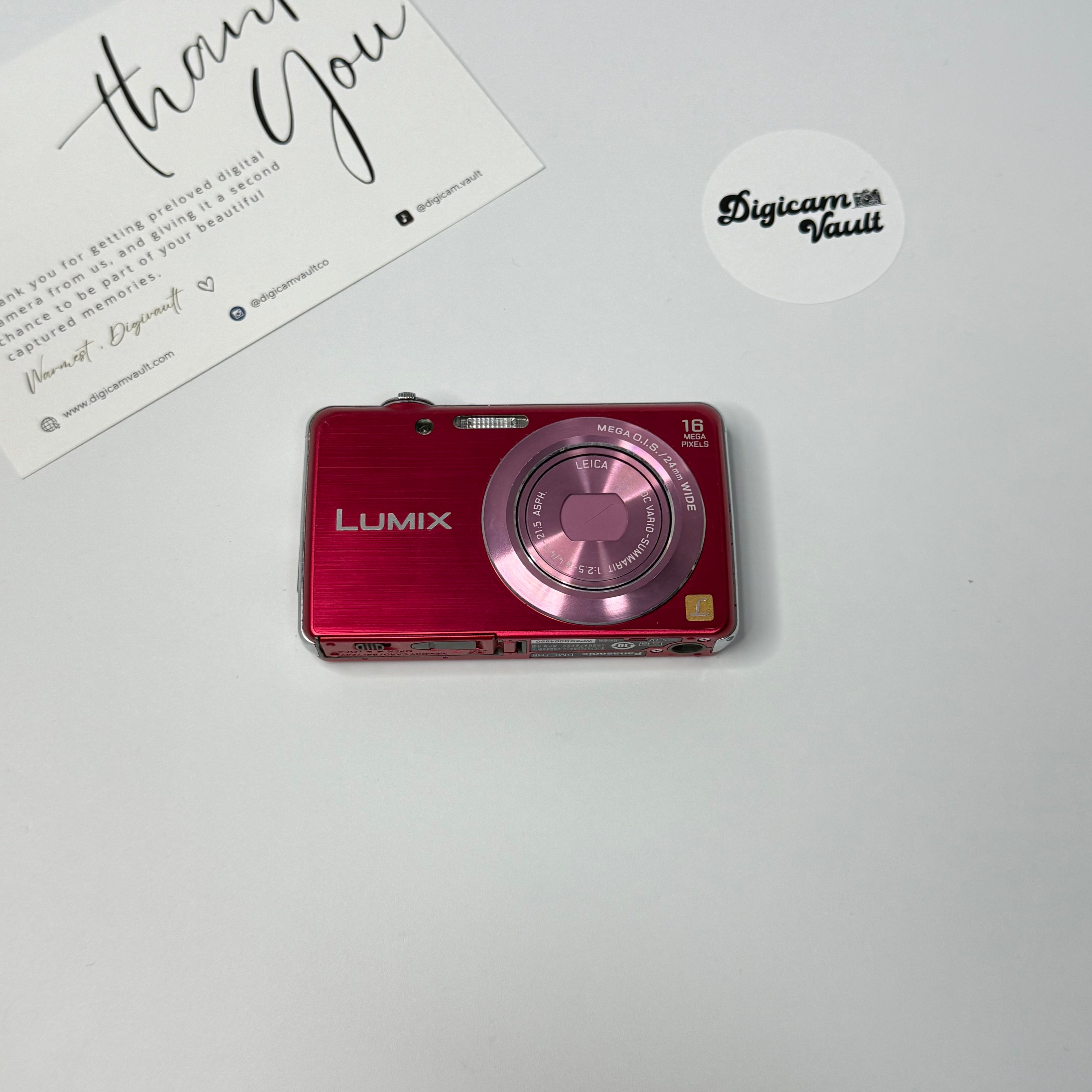 PANASONIC LUMIX DMC-FH8 [RED]