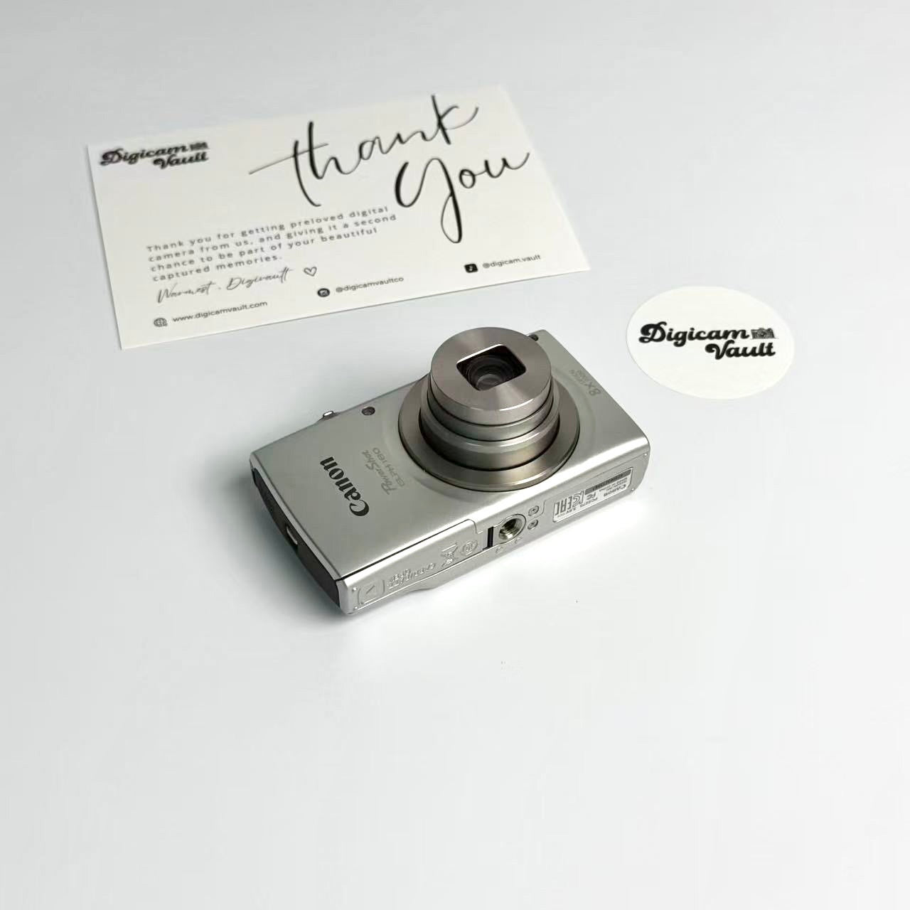 CANON ELPH 180 HS [SILVER]