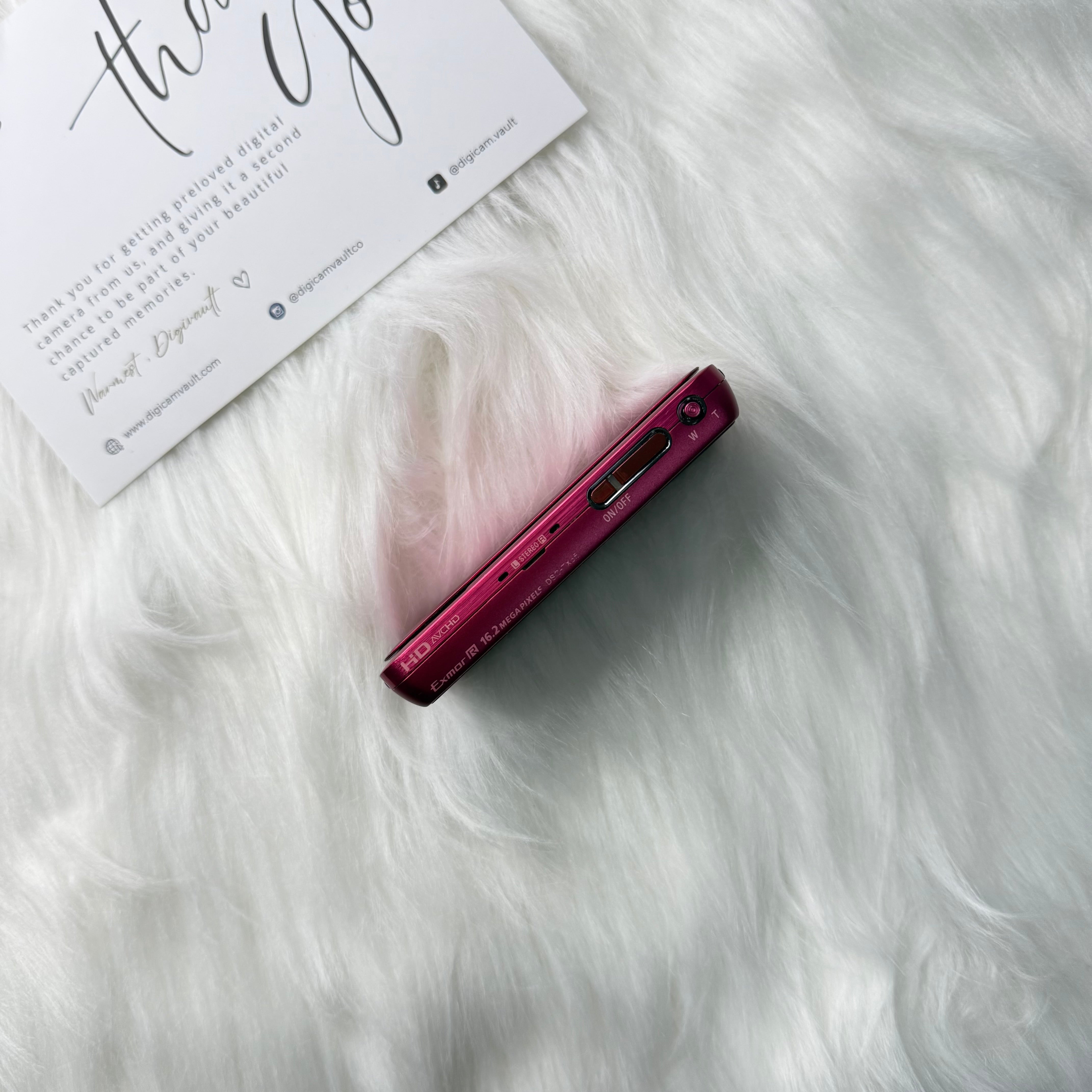 SONY CYBERSHOT DSC-TX55 [PINK]