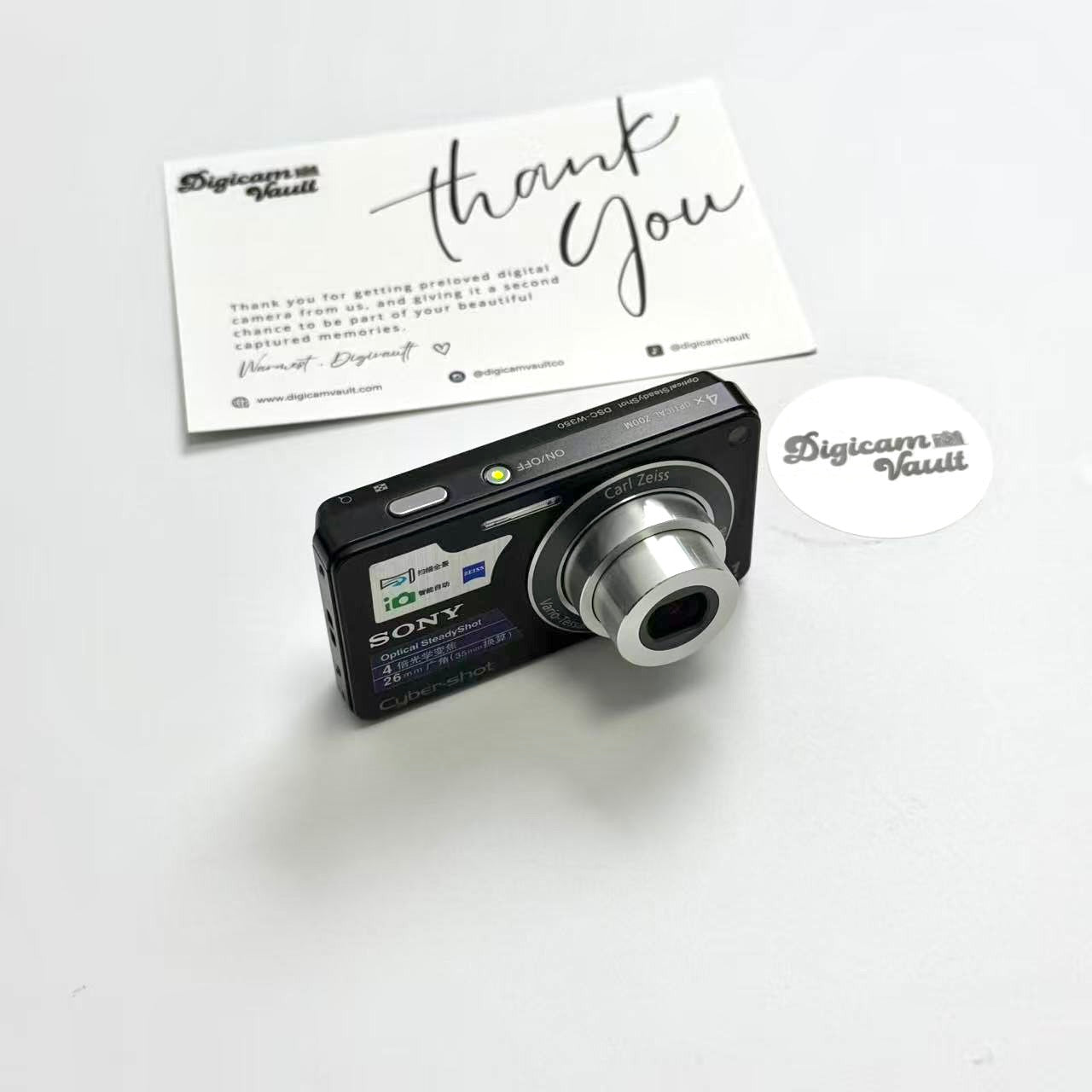 SONY CYBERSHOT DSC-W350 [BLACK] - TEAM FAV✮