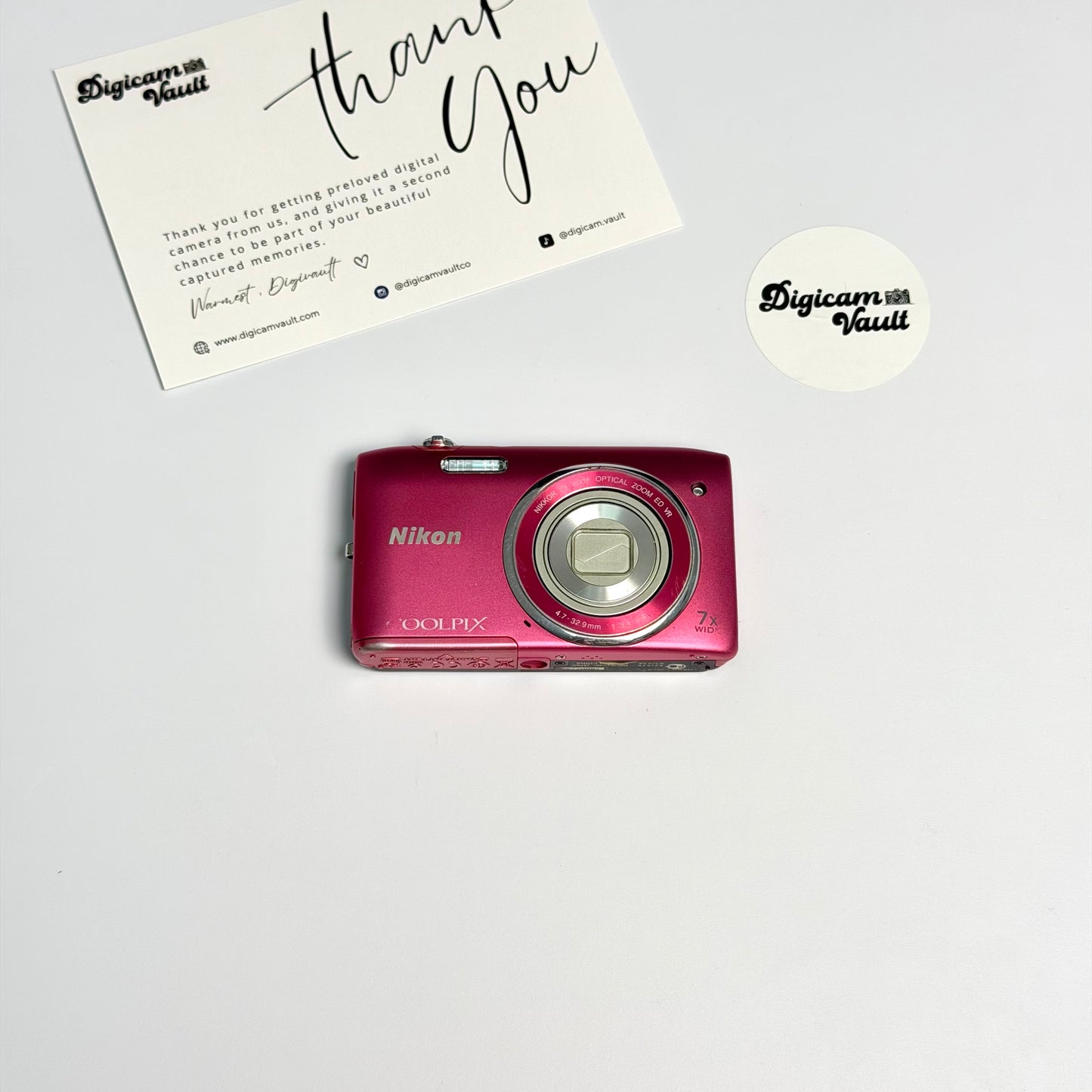 NIKON COOLPIX S3500 [PINK]