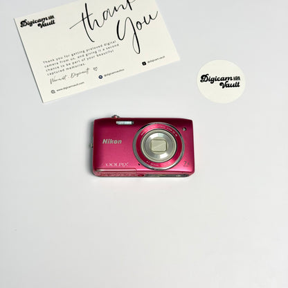 NIKON COOLPIX S3500 [PINK]