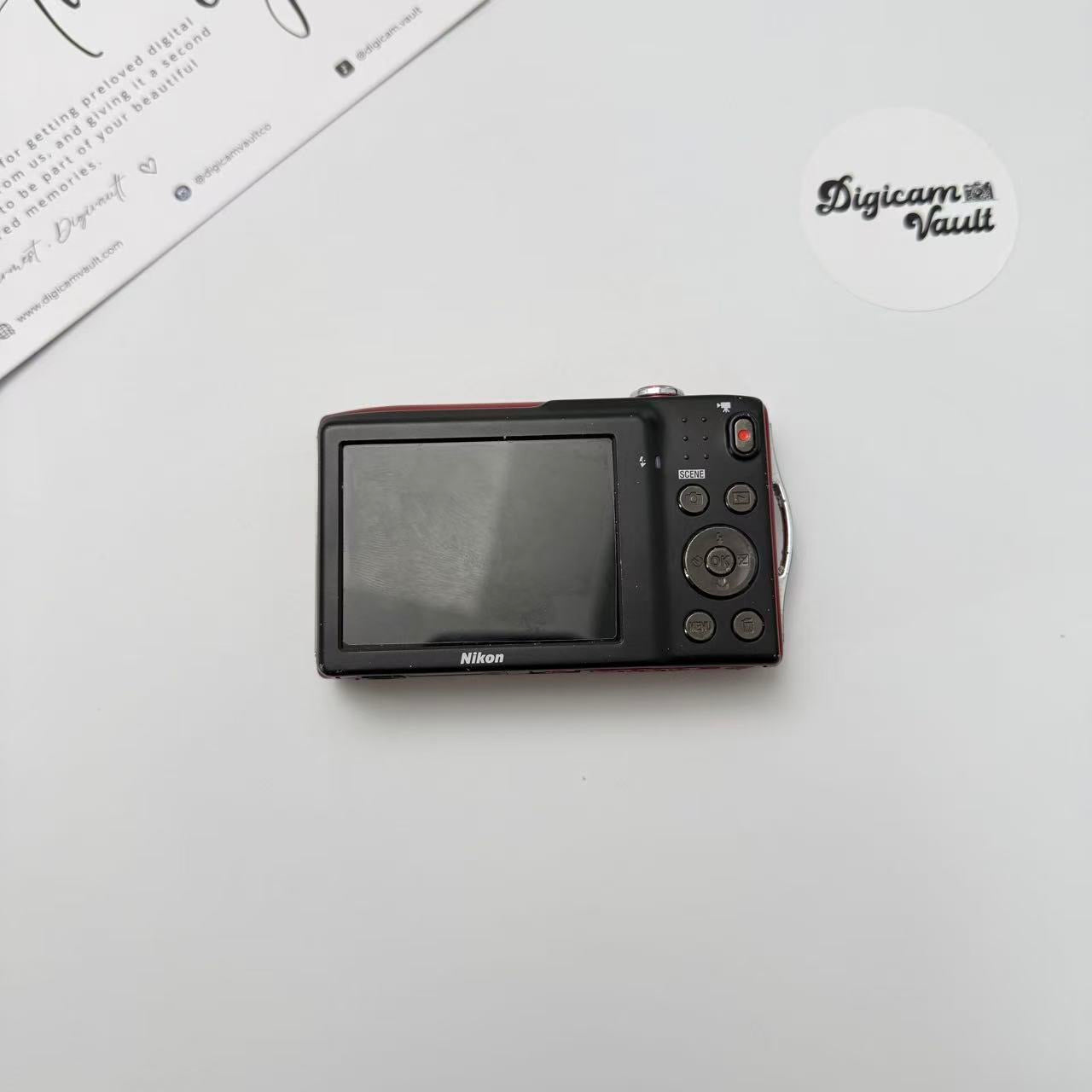 NIKON COOLPIX S3300 [RED]