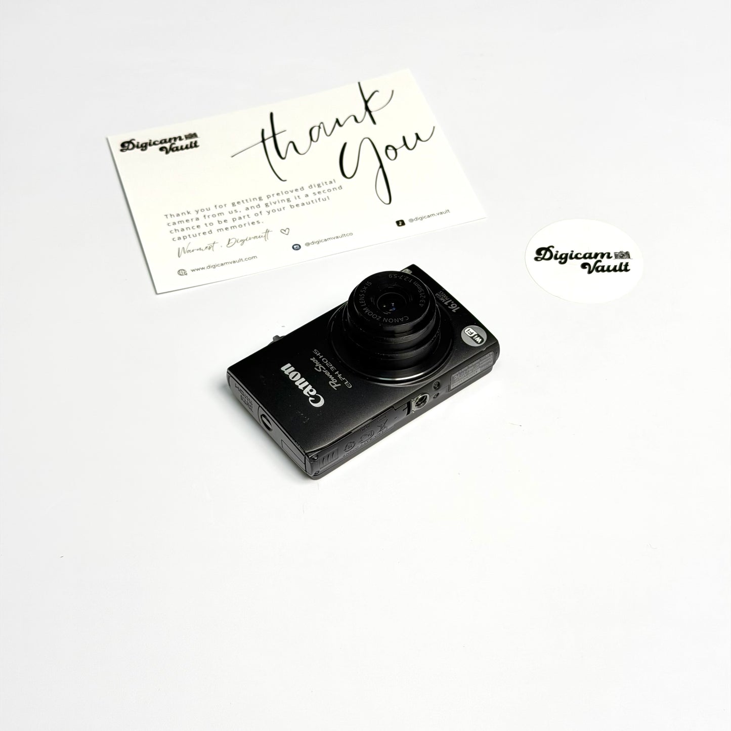 CANON POWERSHOT ELPH 320 HS / IXY 420F [BLACK]