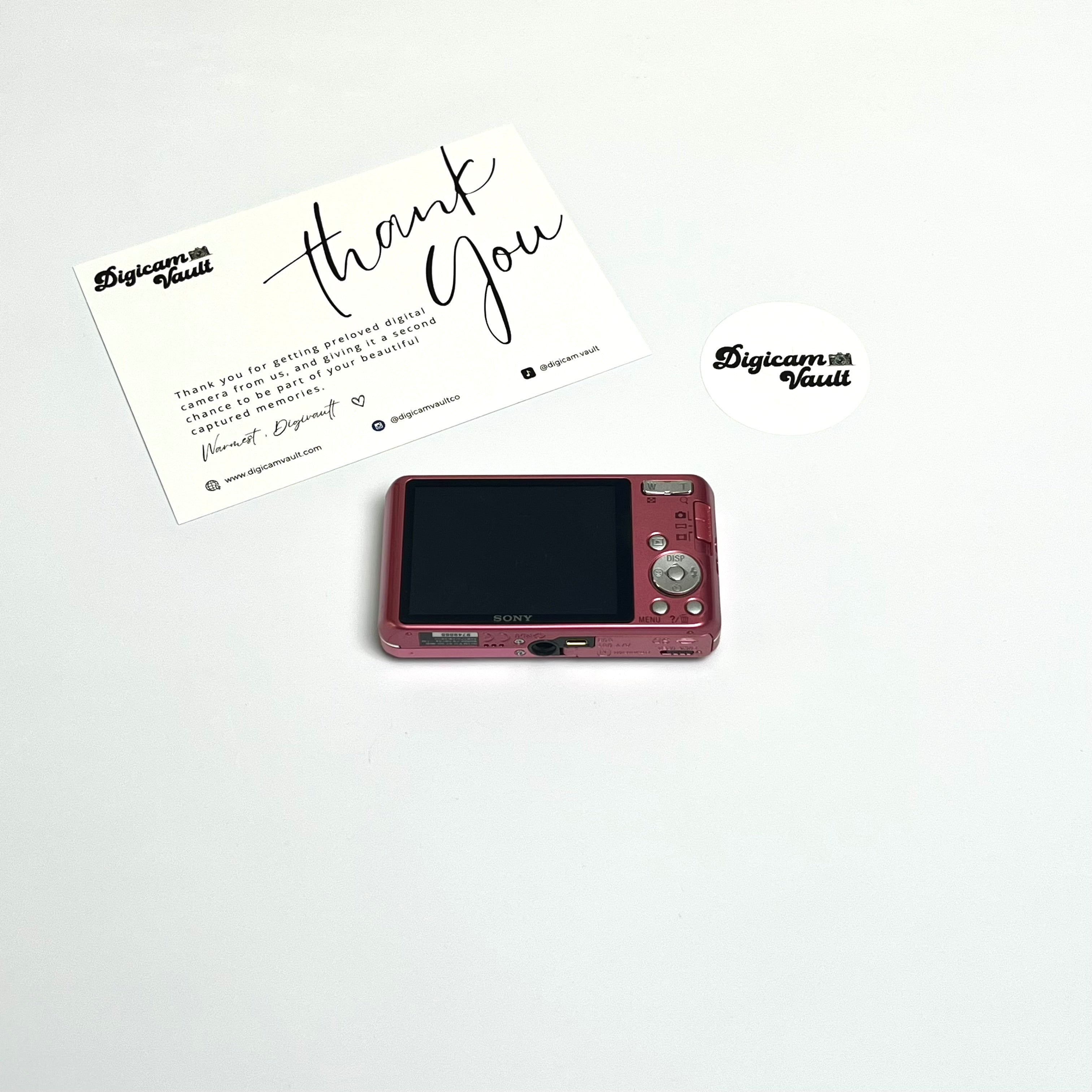 SONY CYBERSHOT DSC-W630 [PINK]