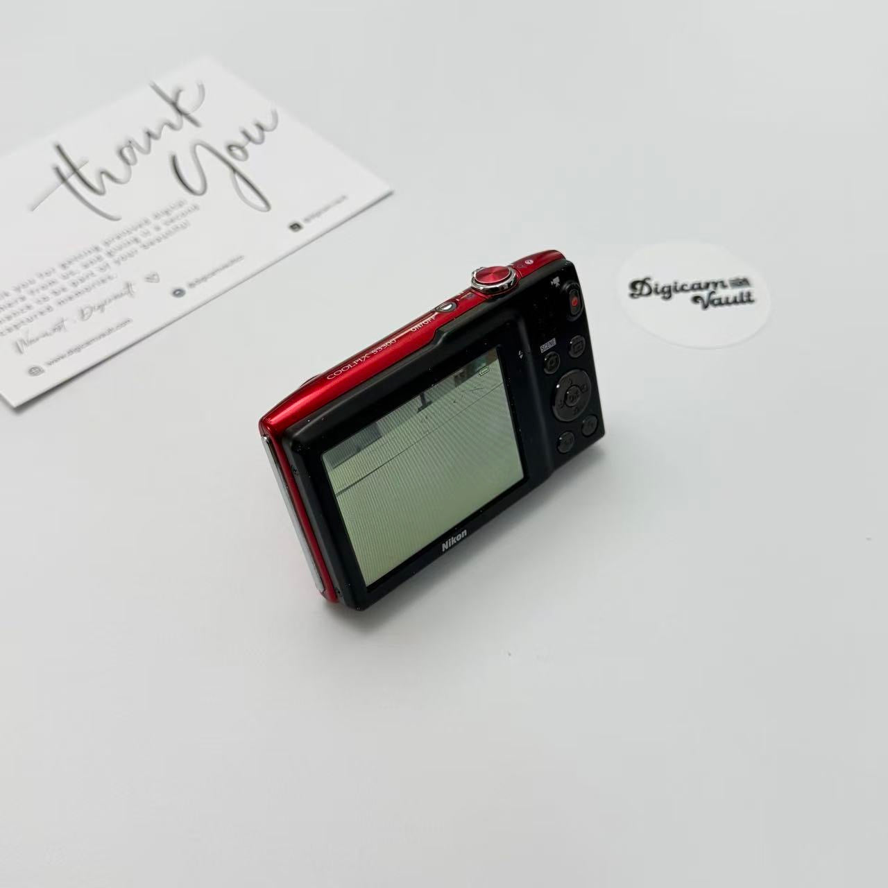 NIKON COOLPIX S3300 [RED]