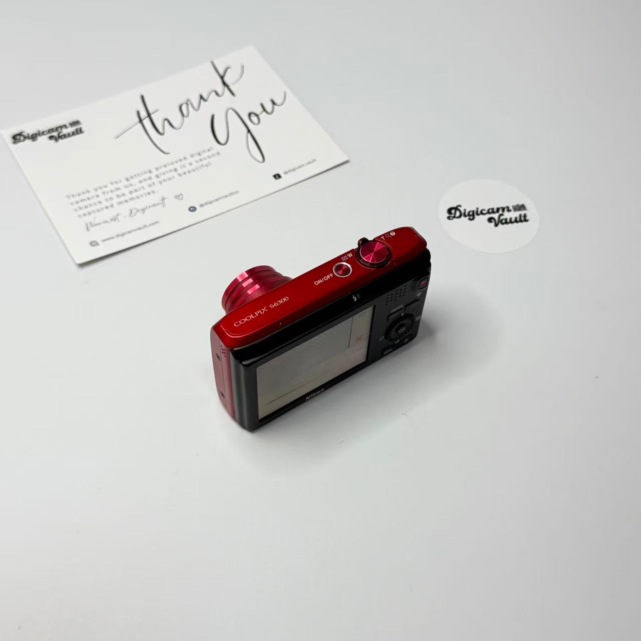 NIKON COOLPIX S6300 [RED]