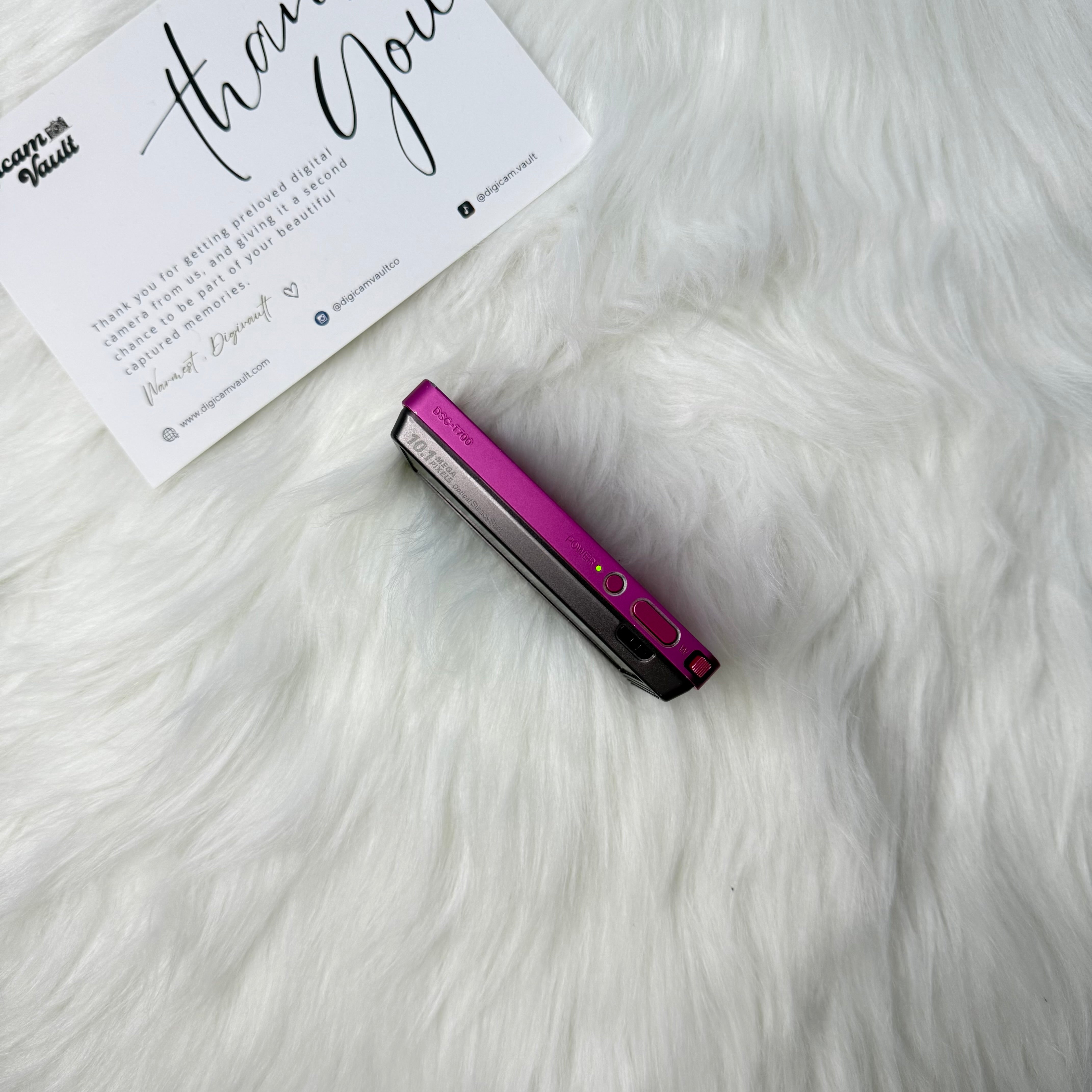 SONY CYBERSHOT DSC-T700 [PINK]