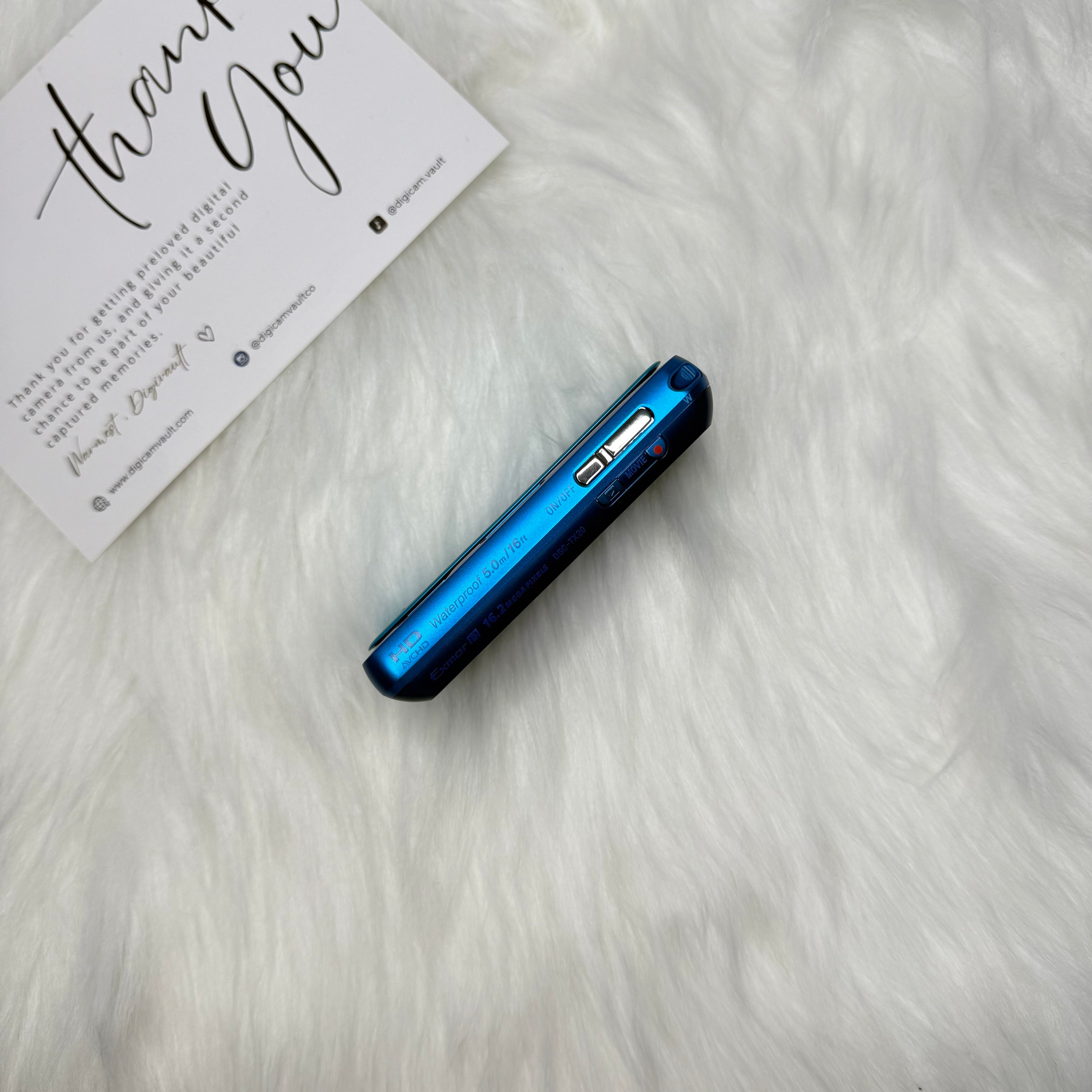 SONY CYBERSHOT DSC-TX20 [BLUE]