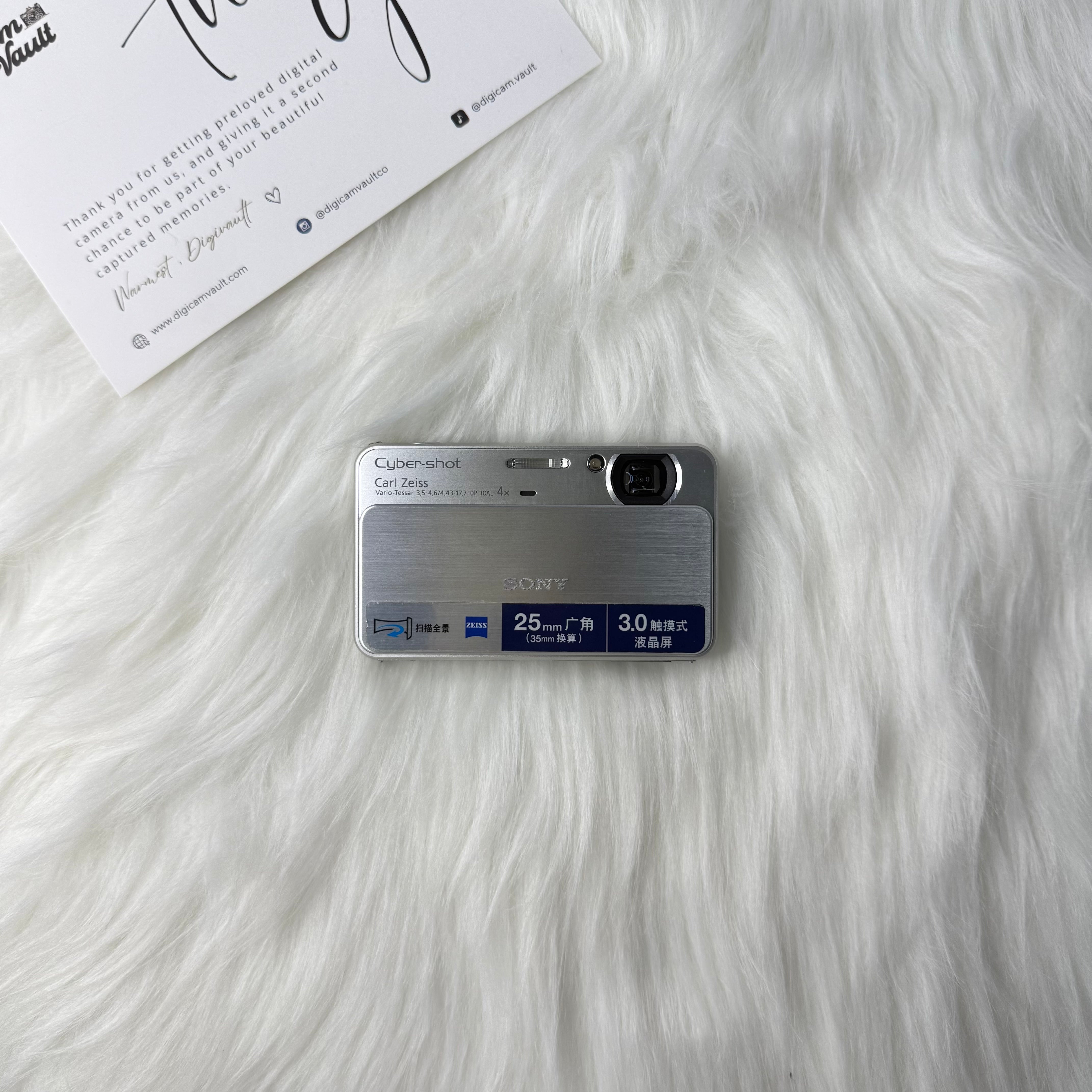 SONY CYBERSHOT DSC-T99 [SILVER]