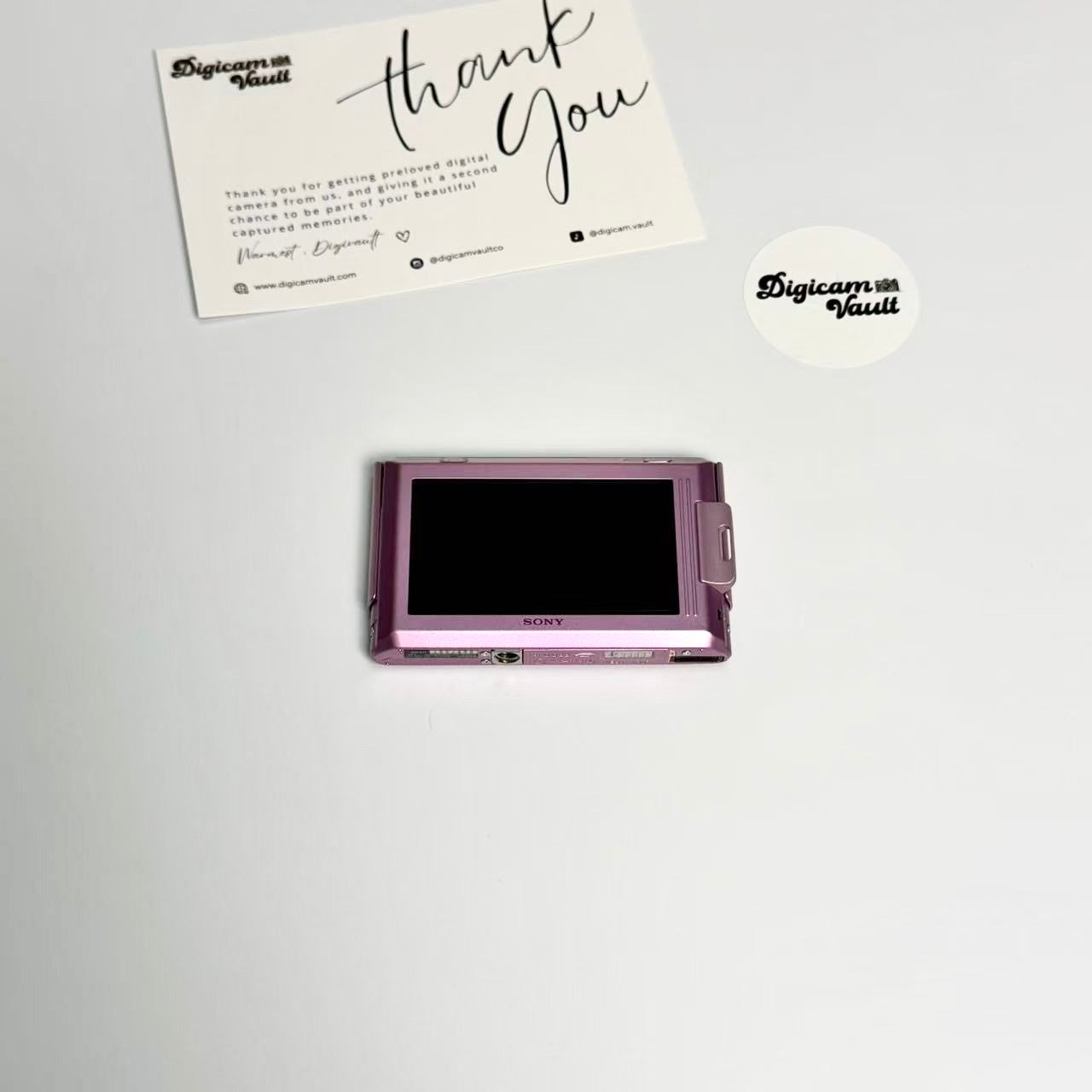SONY CYBERSHOT T77 [PINK]