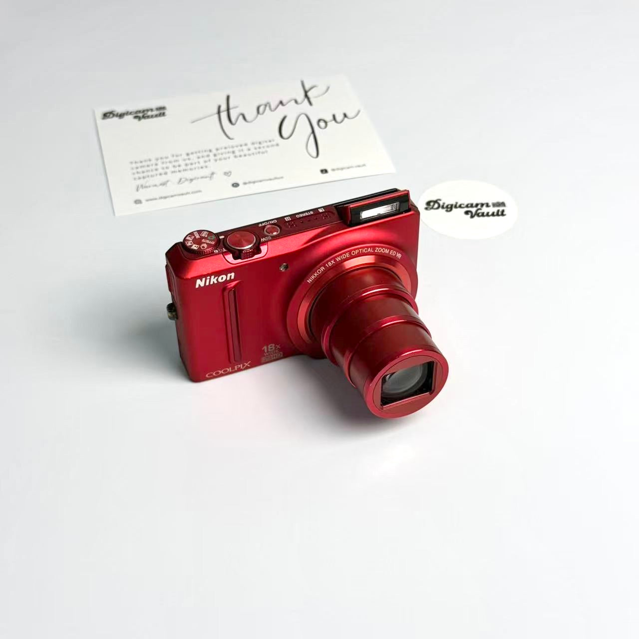 NIKON COOLPIX S9100 [RED]