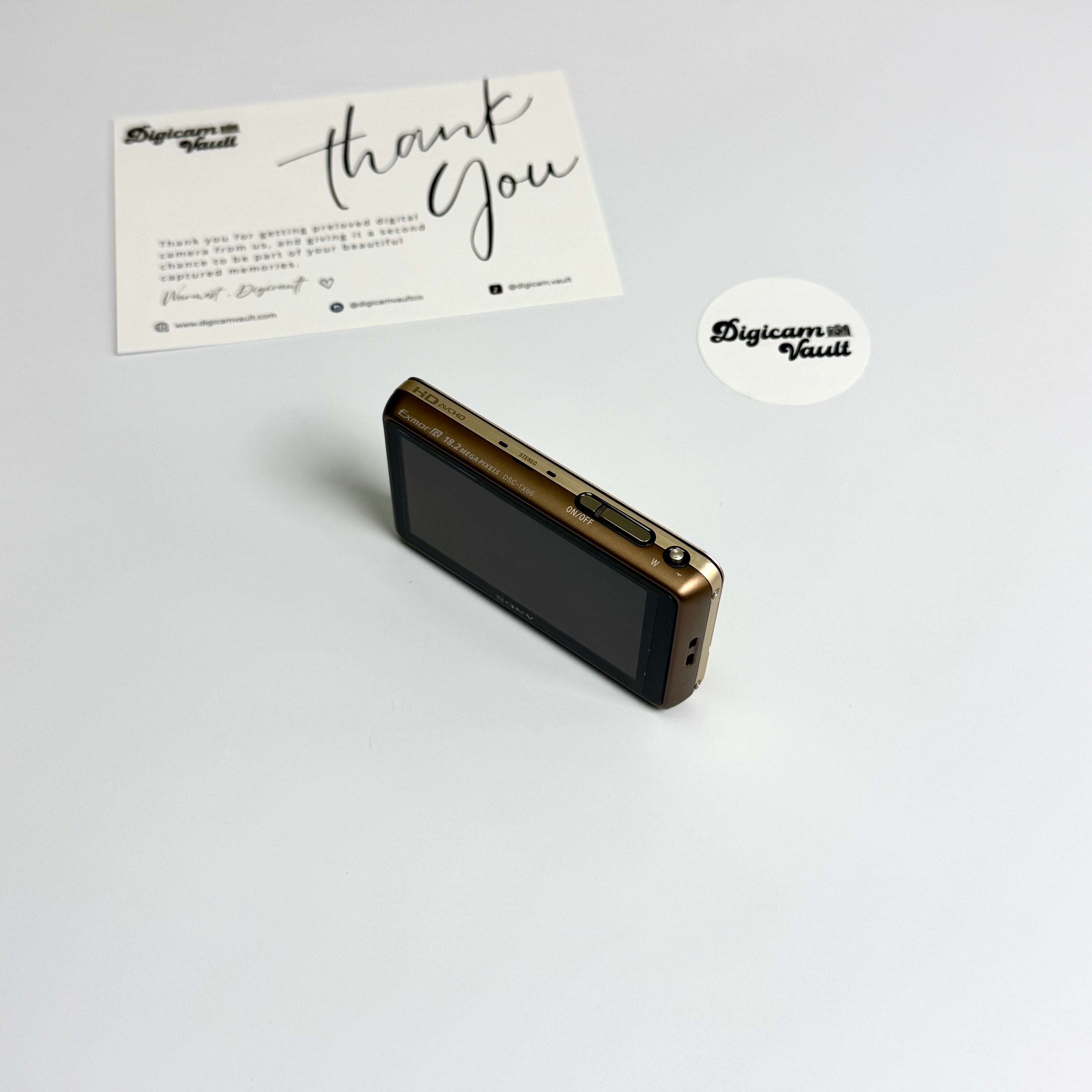 SONY CYBERSHOT DSC-TX66 [GOLD]