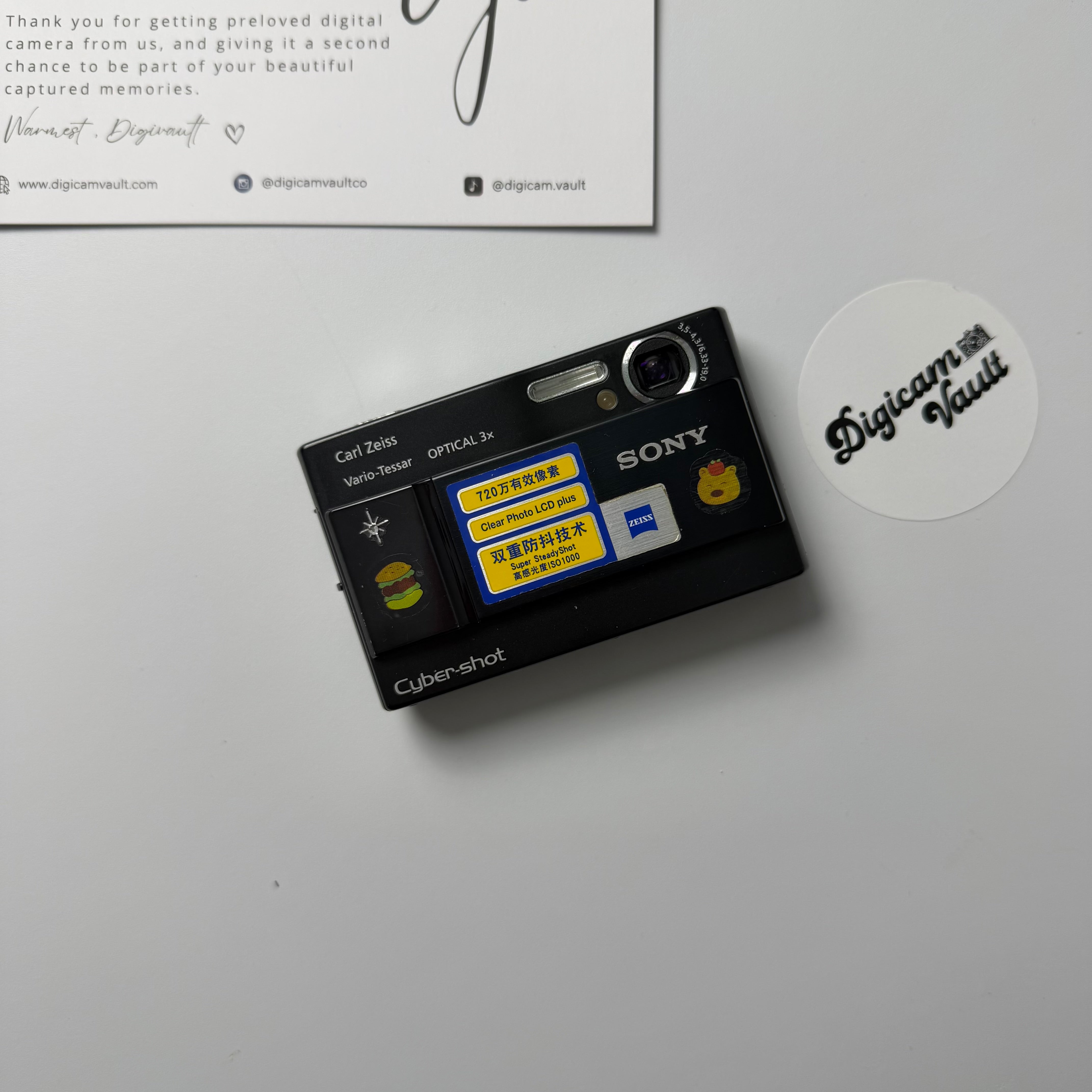 SONY CYBERSHOT DSC-T10 [BLACK]