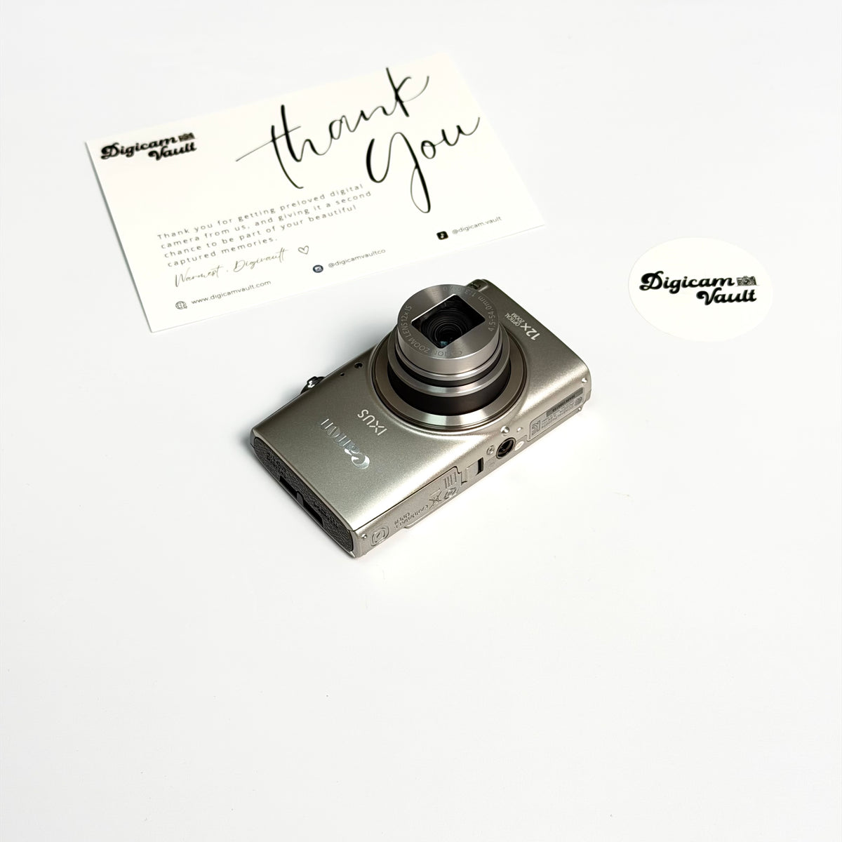 CANON POWERSHOT ELPH 360 HS / IXUS 285 HS [SILVER] - POPULAR ✮