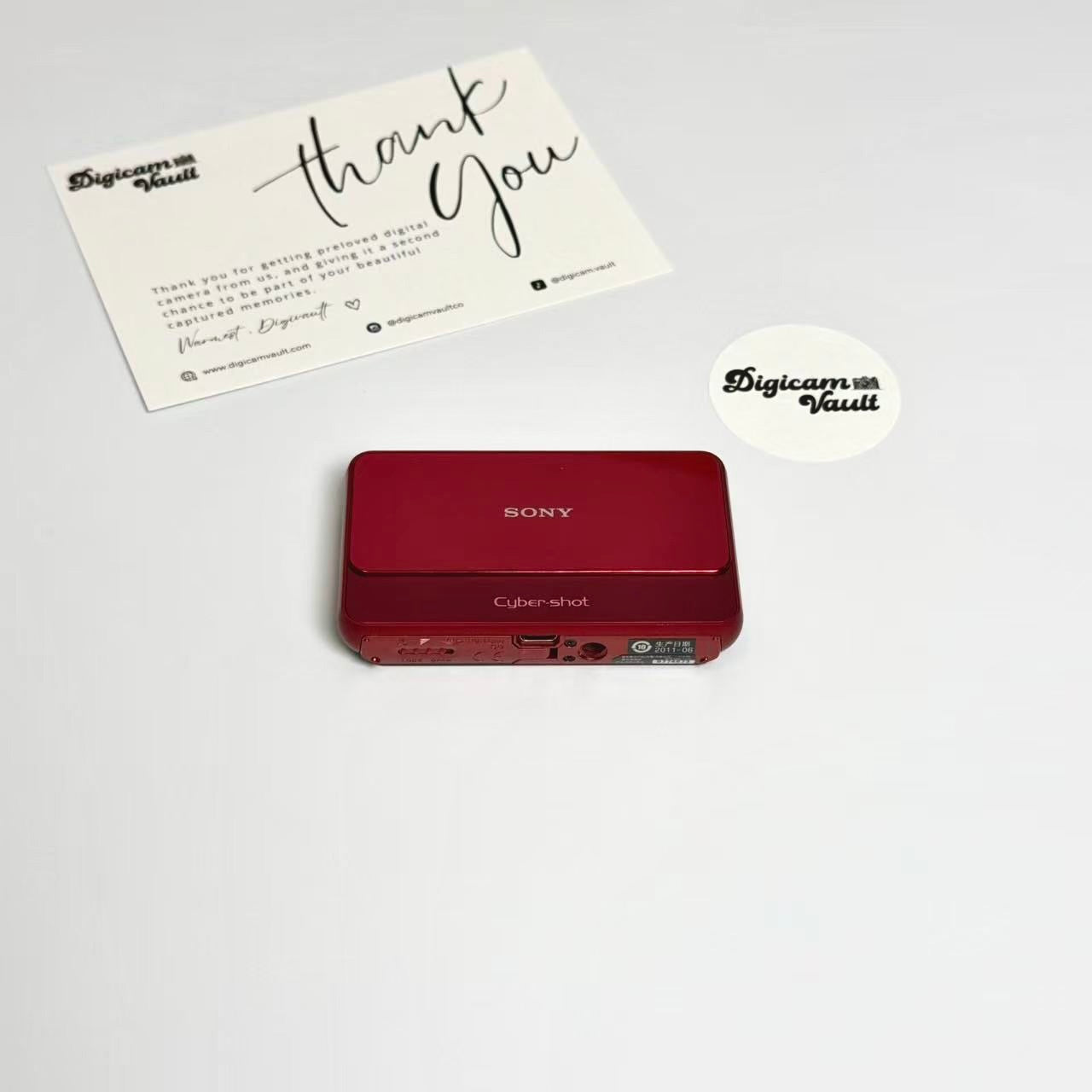 SONY CYBERSHOT DSC-T110 [ROSE RED] - TEAM FAV✮