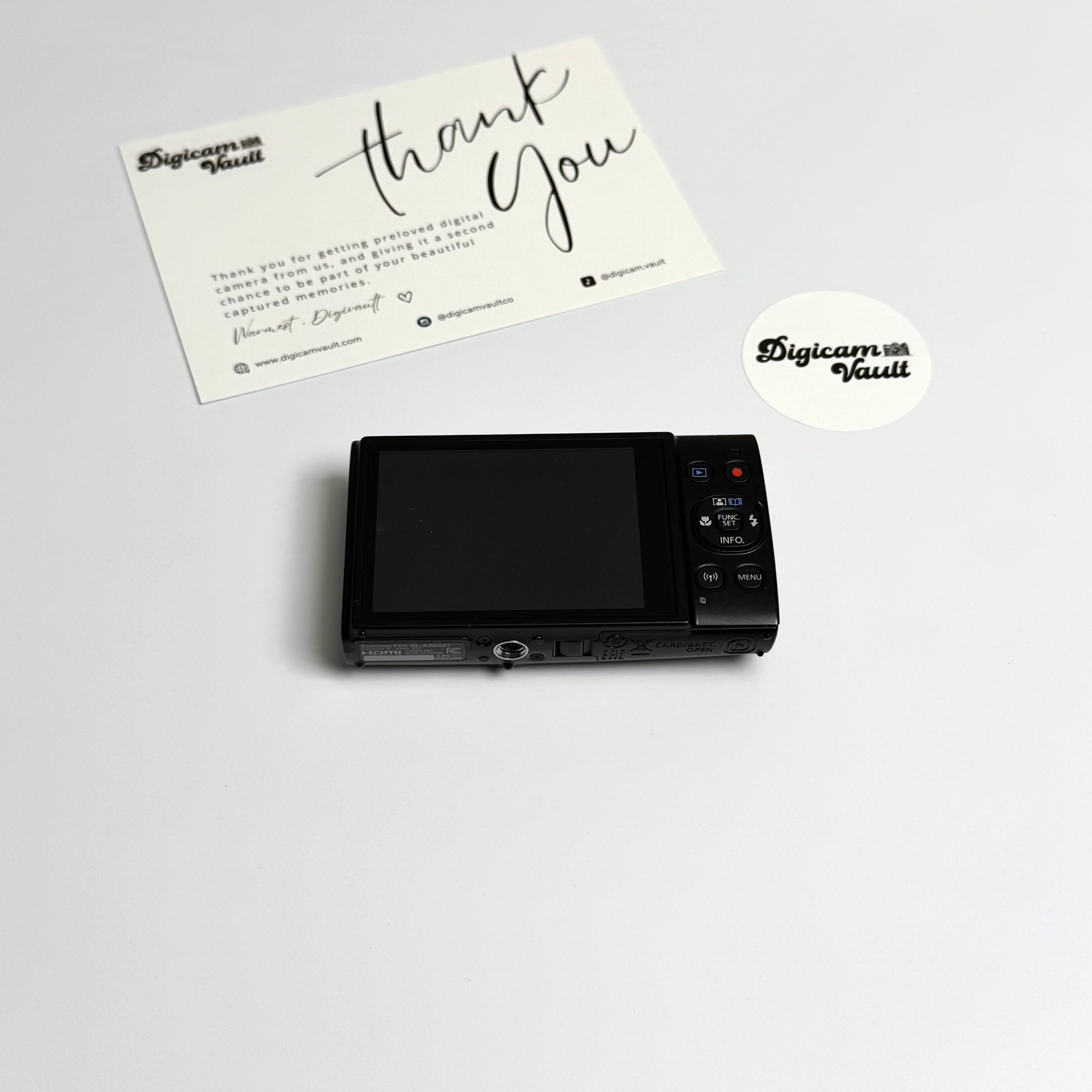 CANON POWERSHOT ELPH 360 HS [BLACK] - RARE ✮