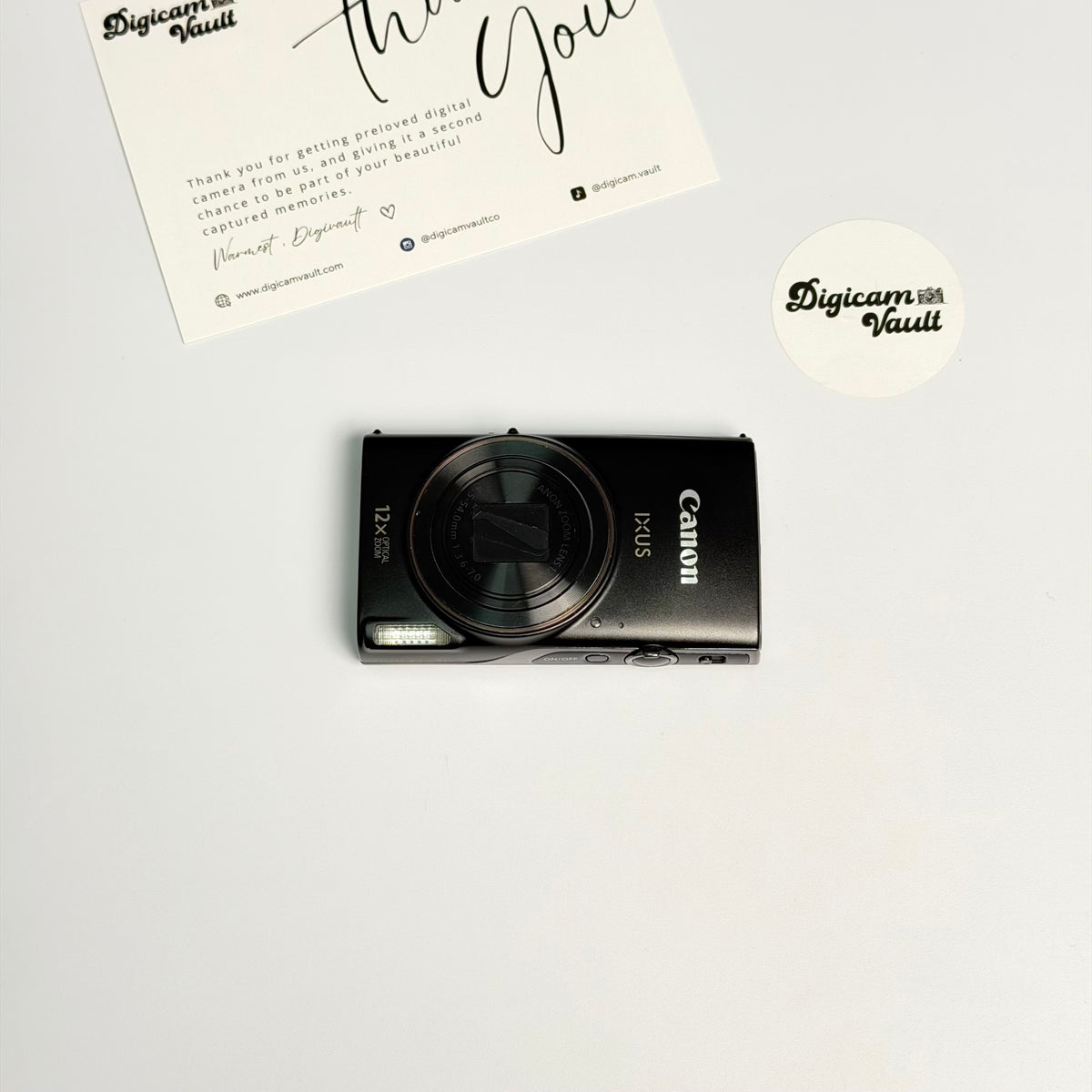 CANON POWERSHOT ELPH 360 HS / IXUS 285 [BLACK] - POPULAR ✮