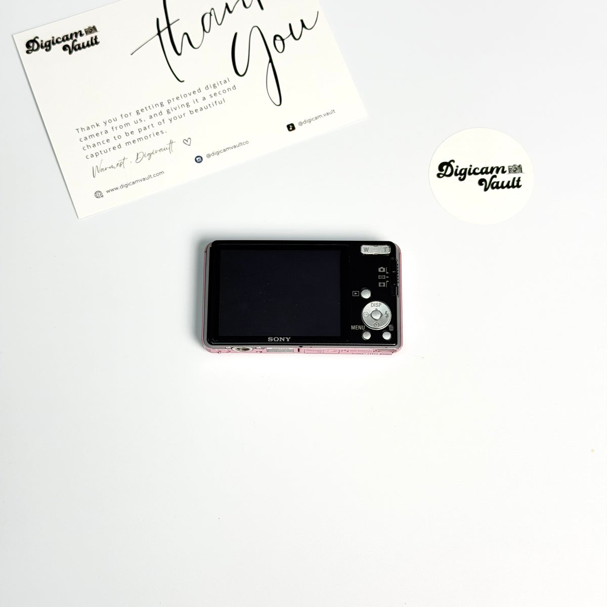SONY CYBERSHOT DSC-W350 [PINK] - TEAM FAV✮