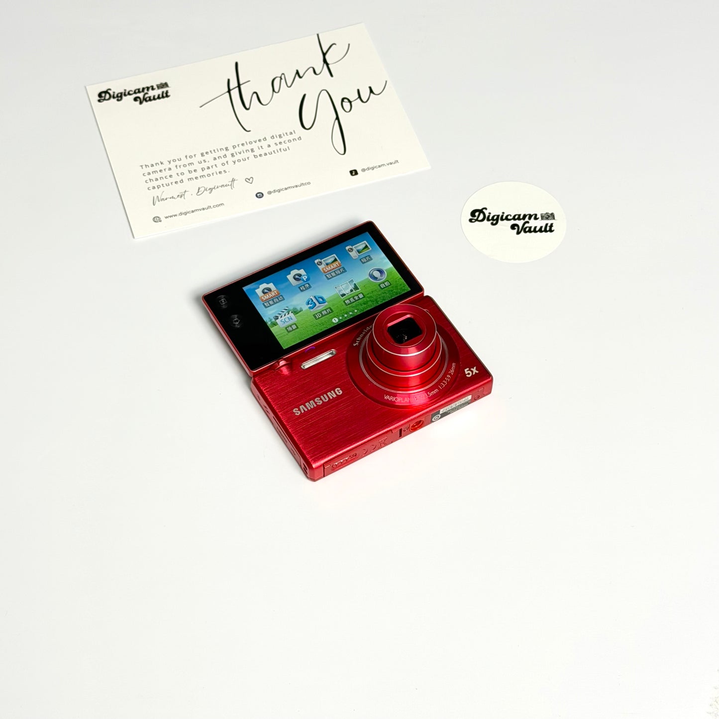 SAMSUNG MV800 [RED] - RARE ✮