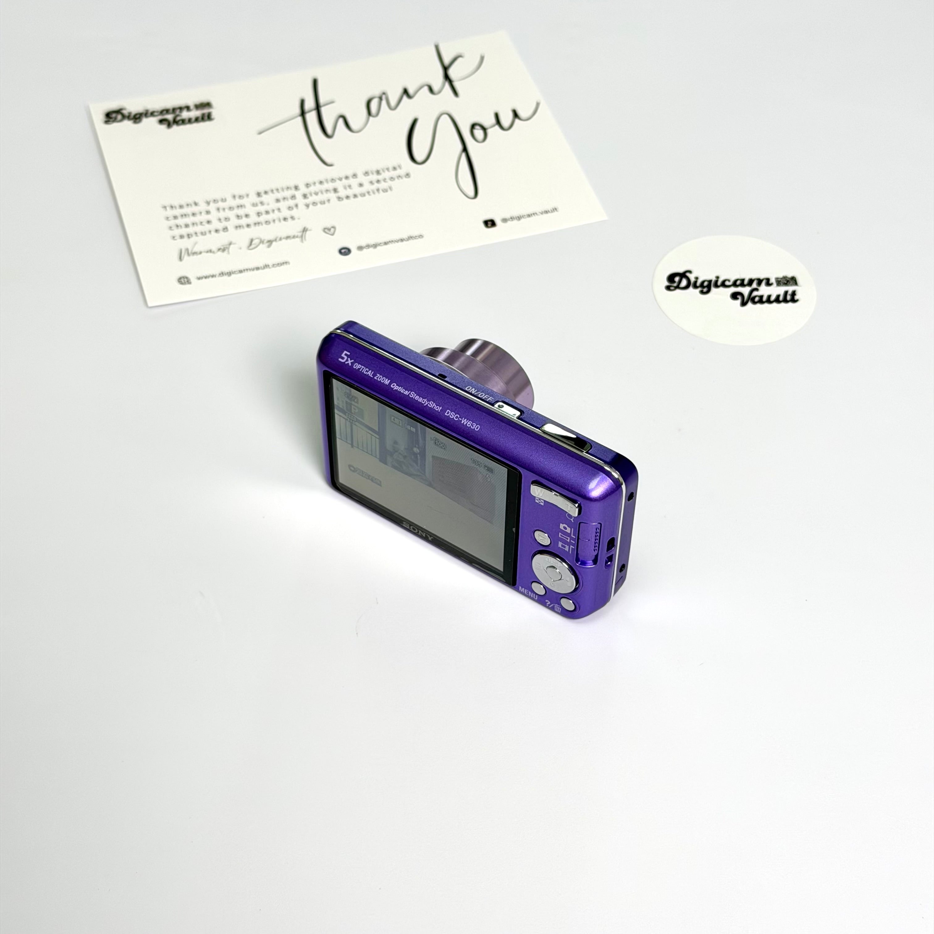 SONY CYBERSHOT DSC-W630 [PURPLE]