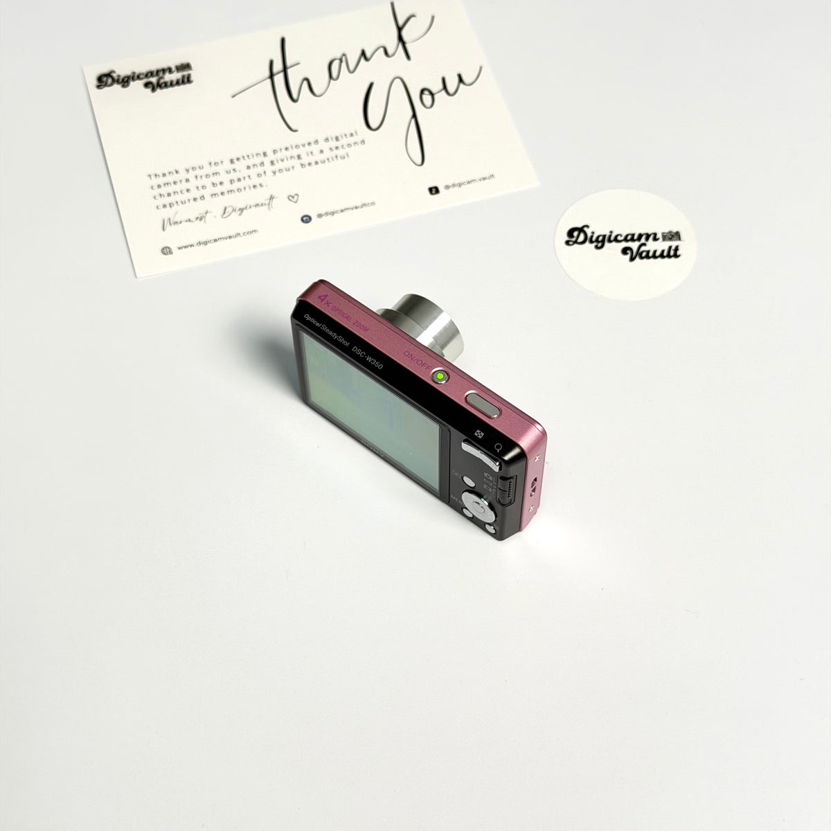 SONY CYBERSHOT DSC-W350 [PINK] - TEAM FAV✮