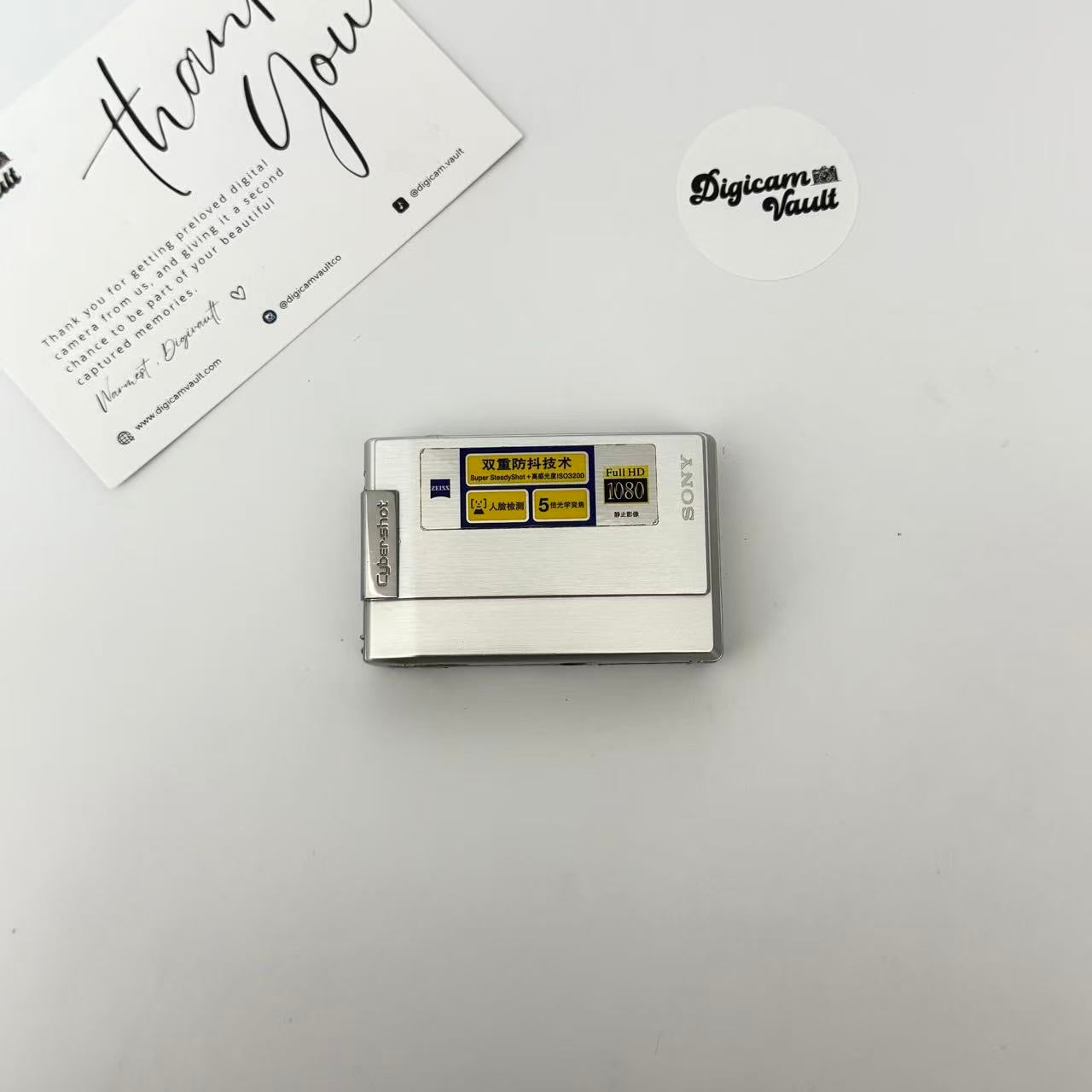 SONY CYBERSHOT DSC-T100 [SILVER]