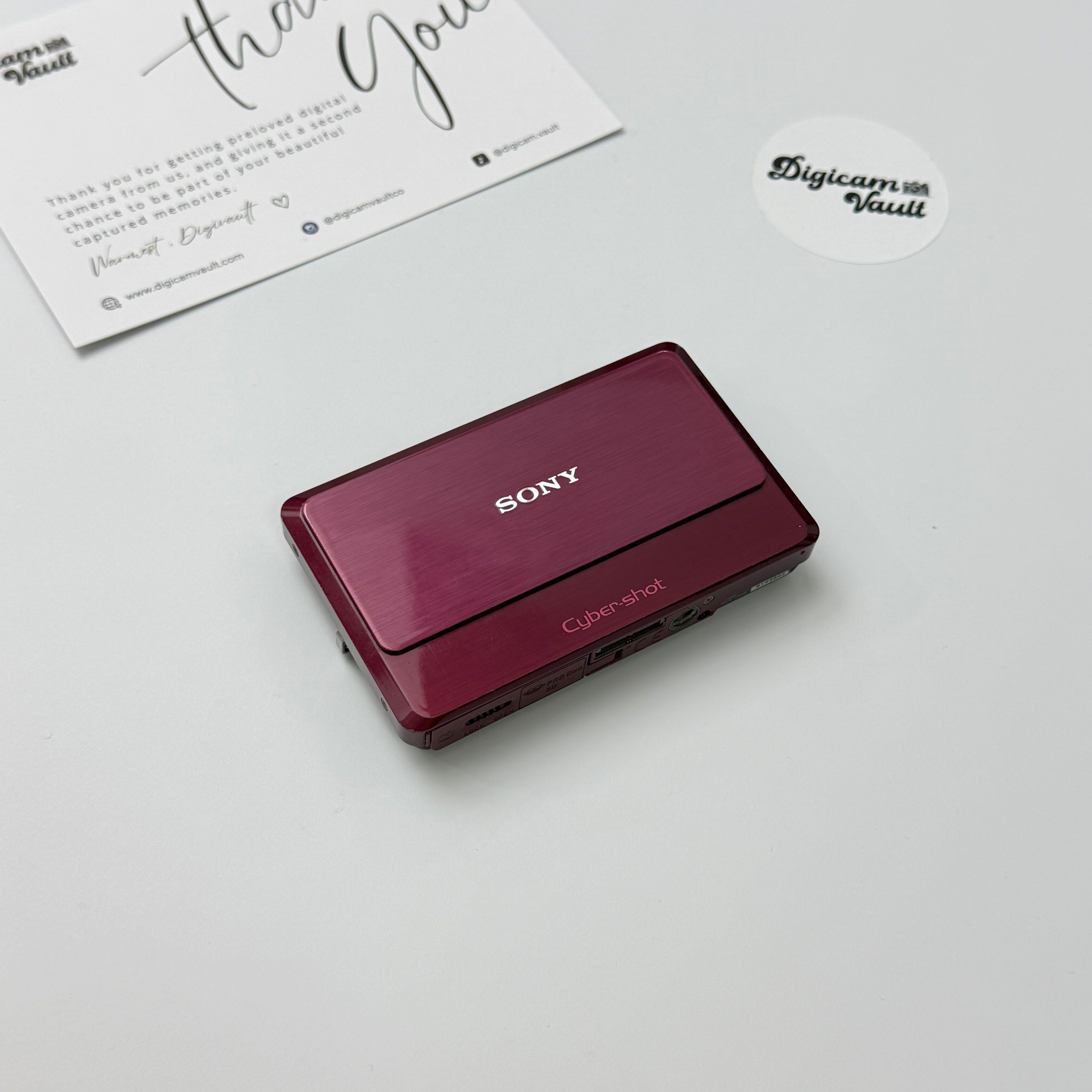 SONY CYBERSHOT DSC-TX7 [MAROON]