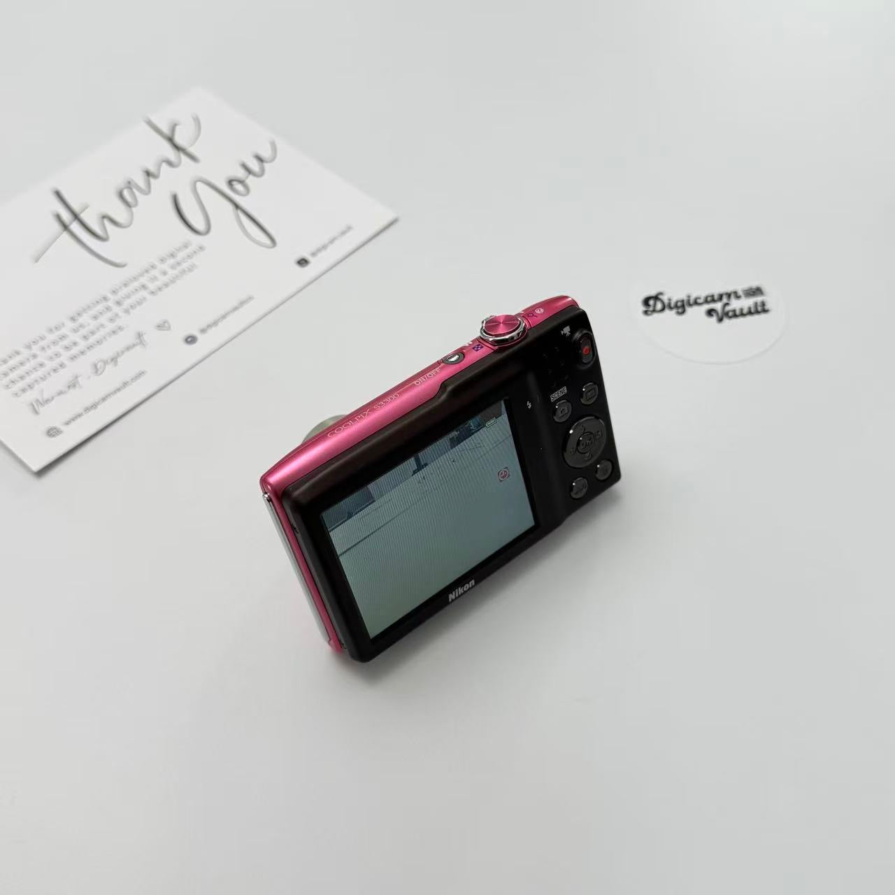 NIKON COOLPIX S3300 [PINK]