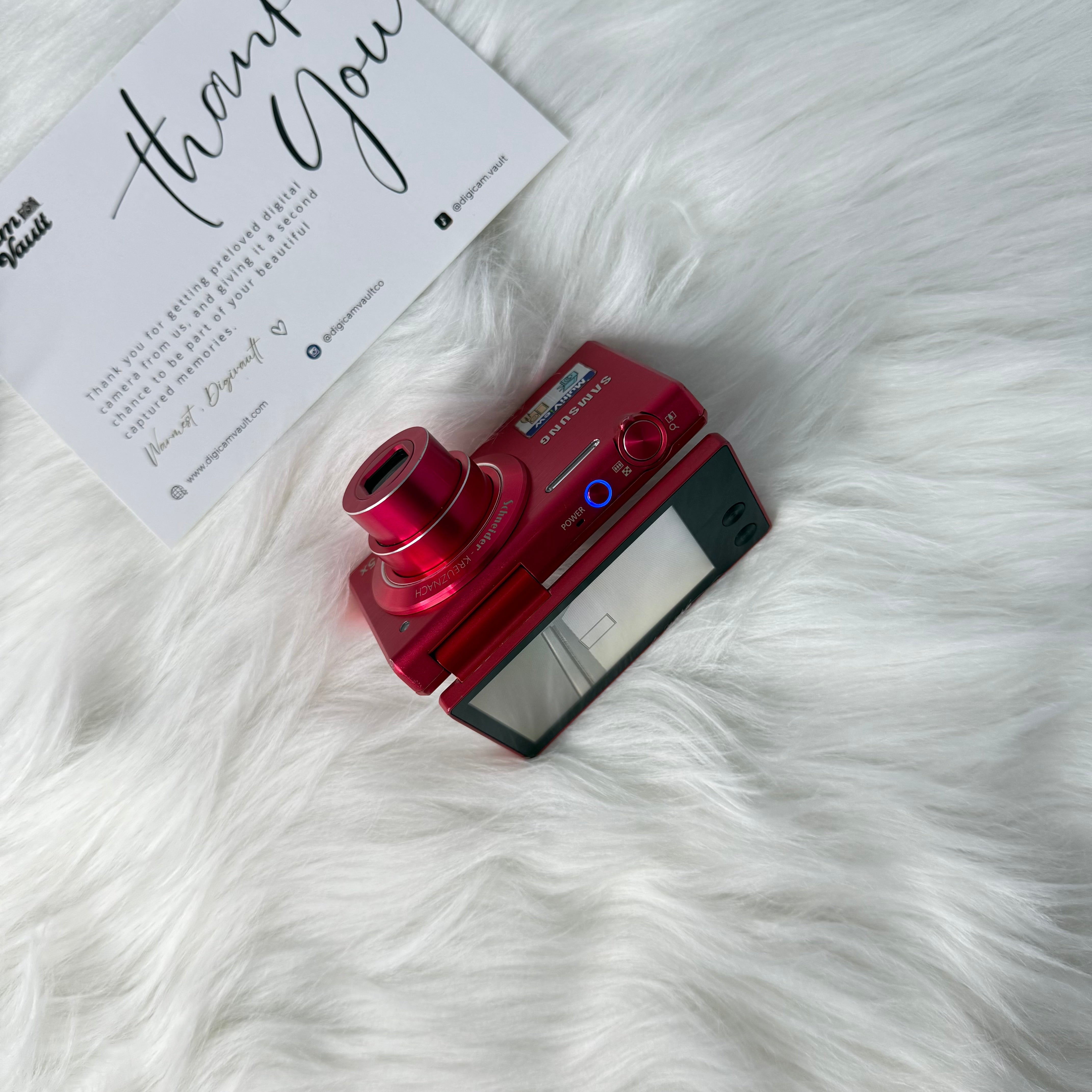 SAMSUNG MV800 [RED]