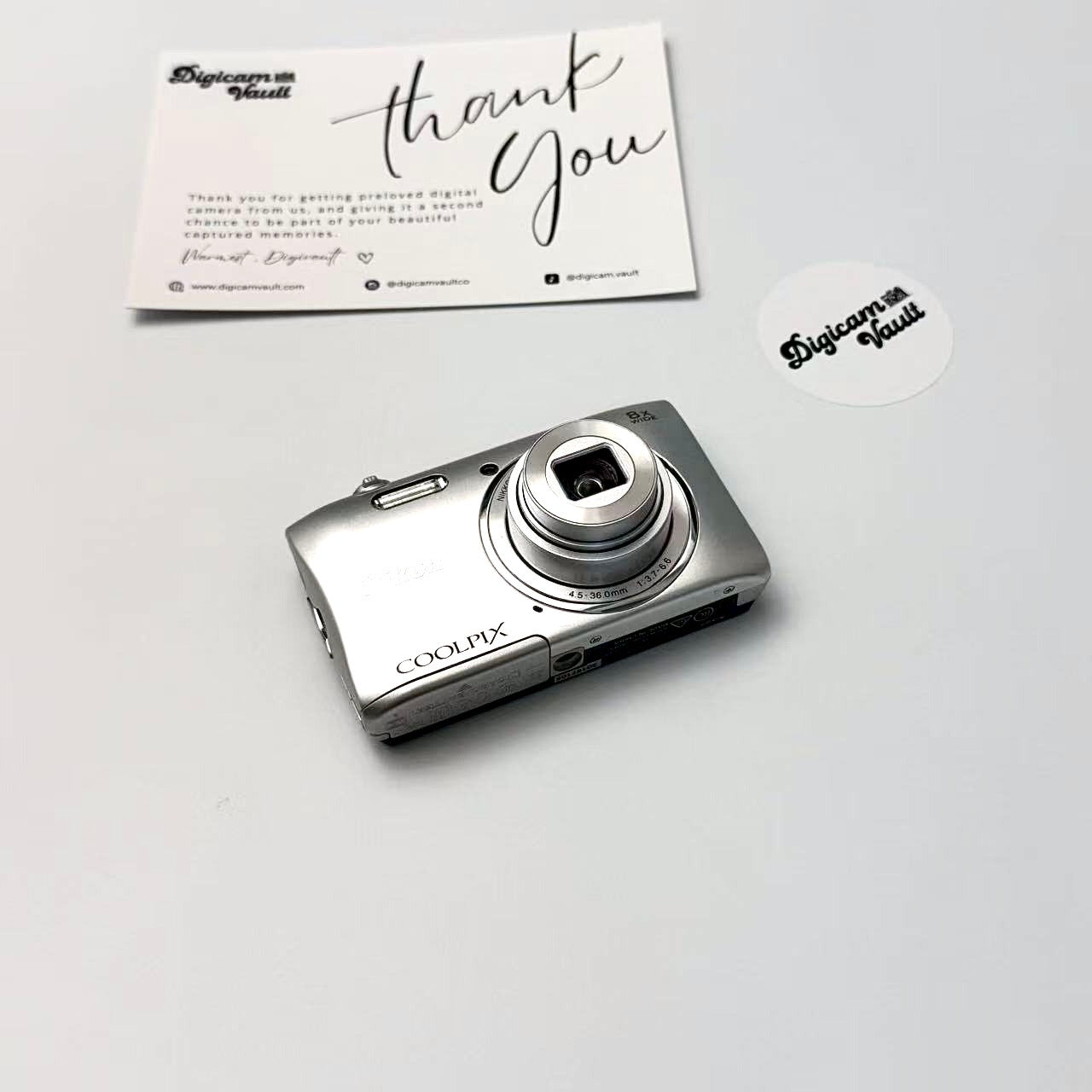 NIKON COOLPIX S3600 [SILVER]