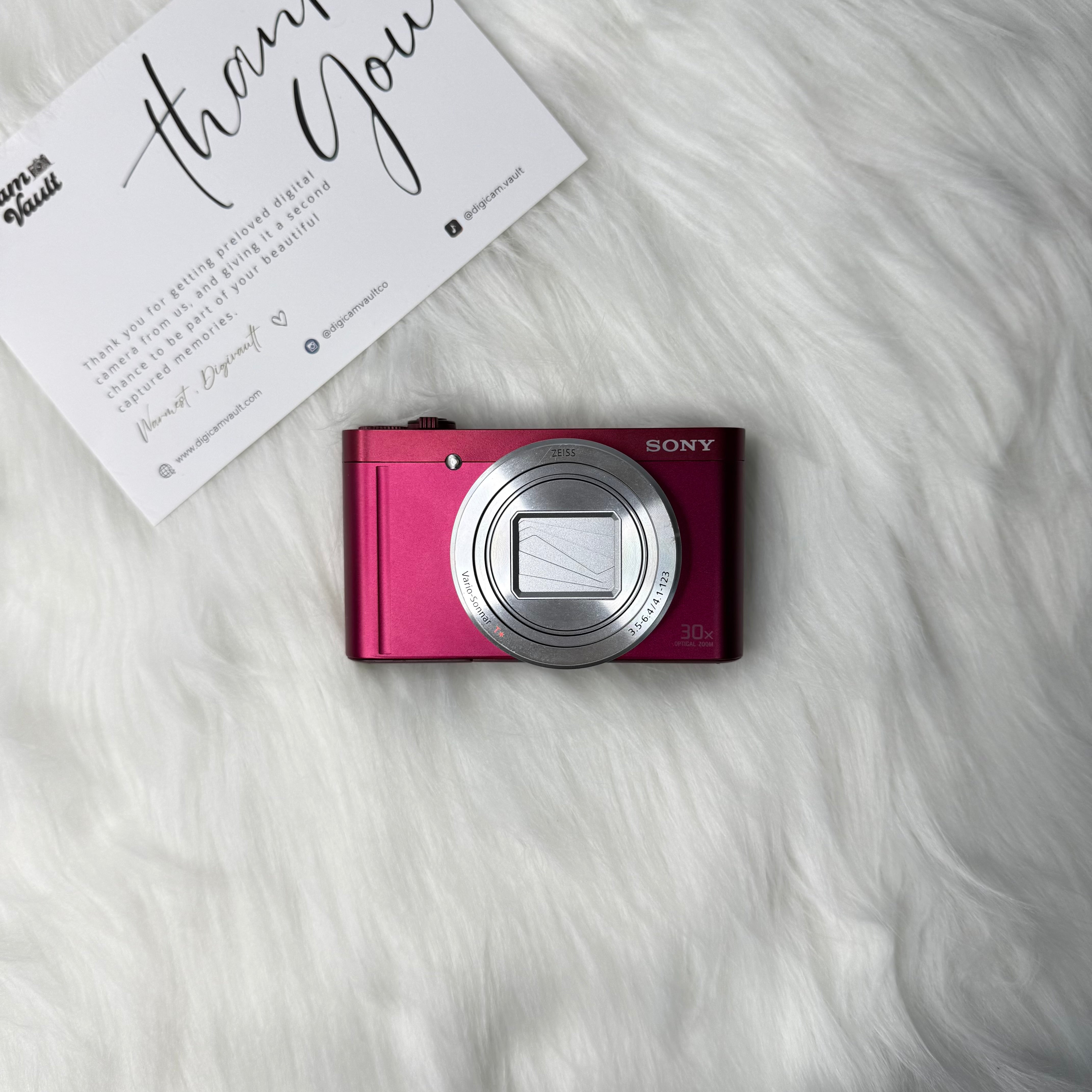 SONY CYBERSHOT DSC-WX500 [RED]