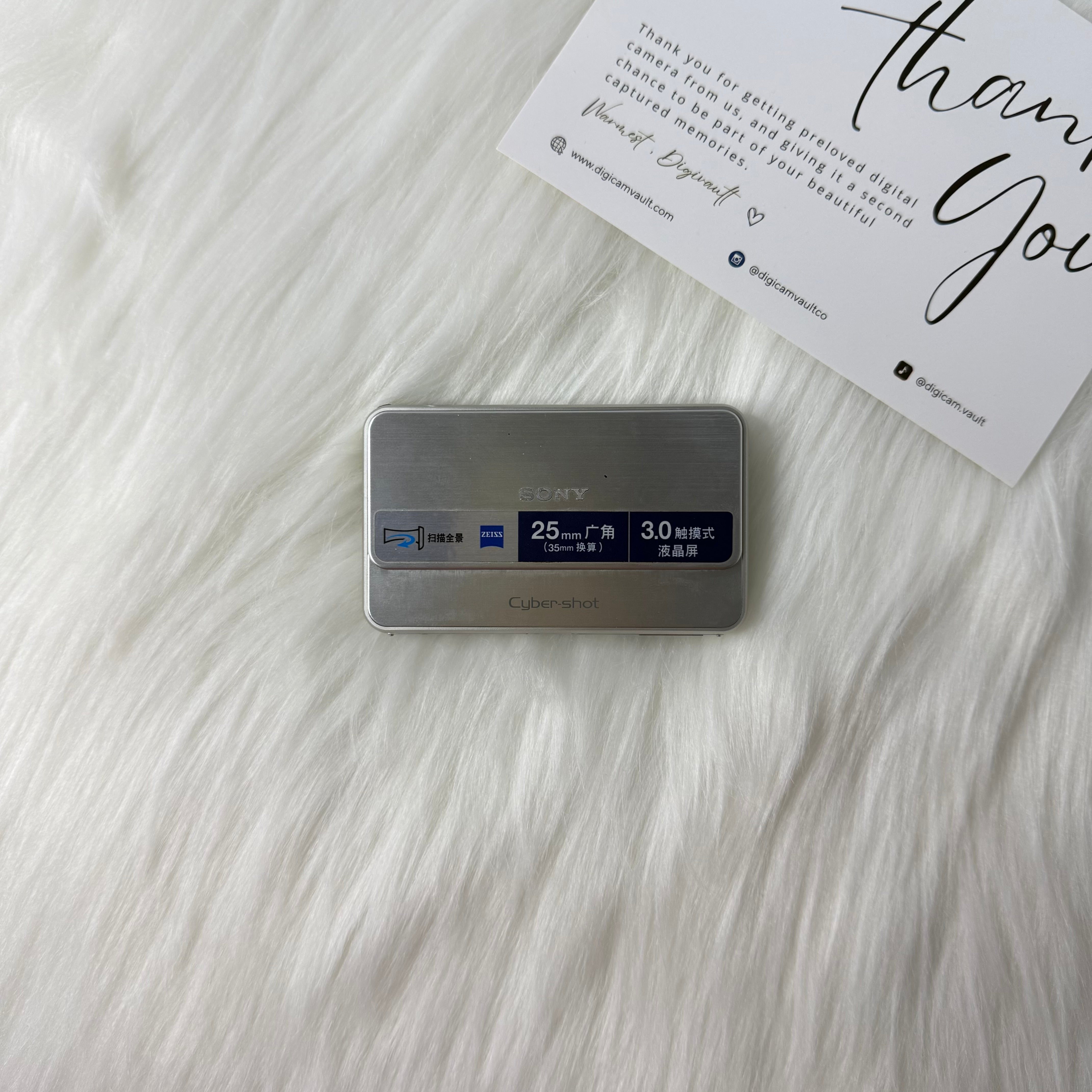 SONY CYBERSHOT DSC-T99 [SILVER]