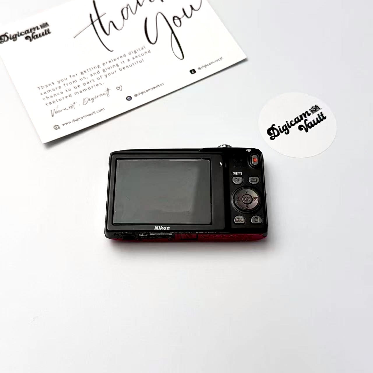 NIKON COOLPIX S3100 [RED]