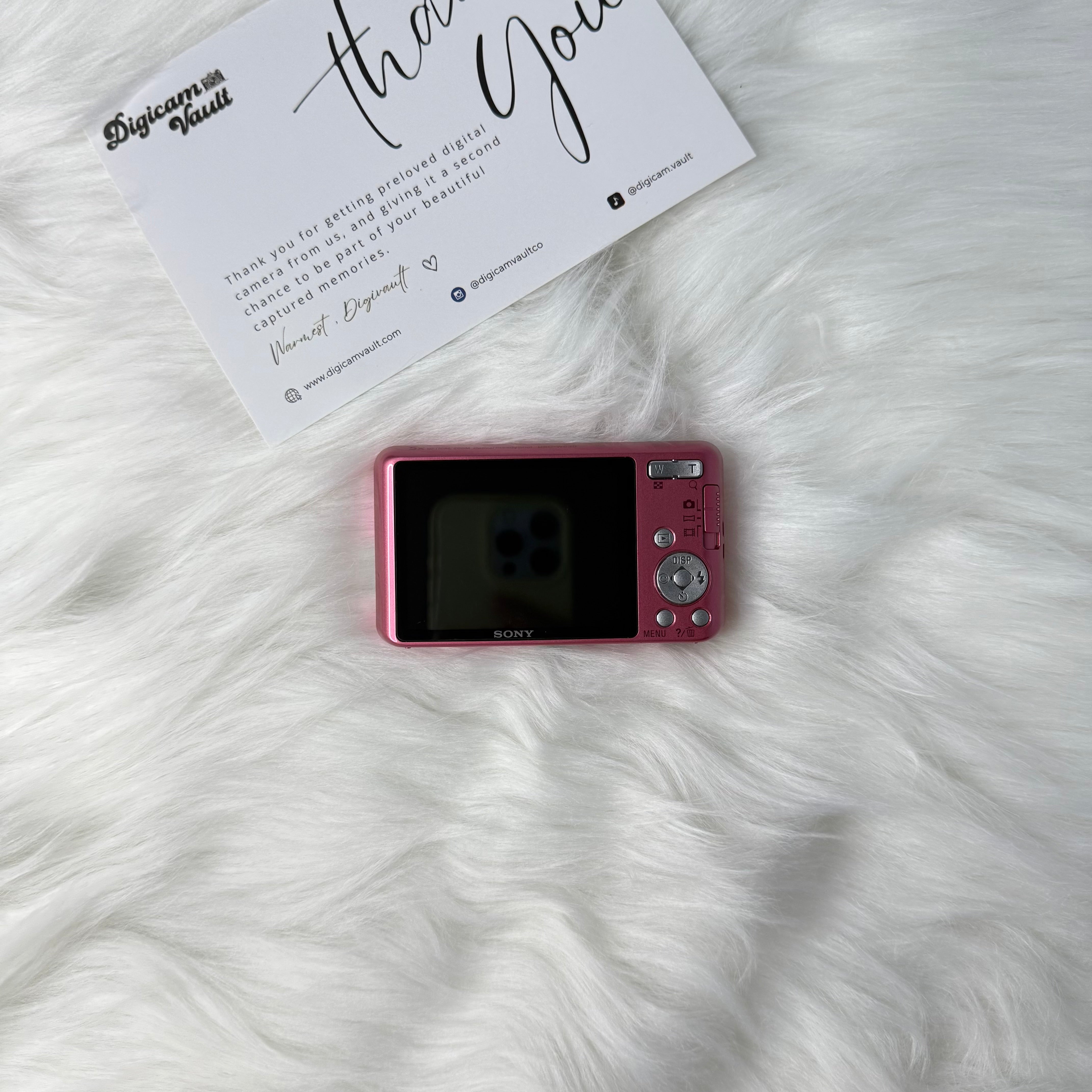 SONY CYBERSHOT DSC-W630 [PINK]