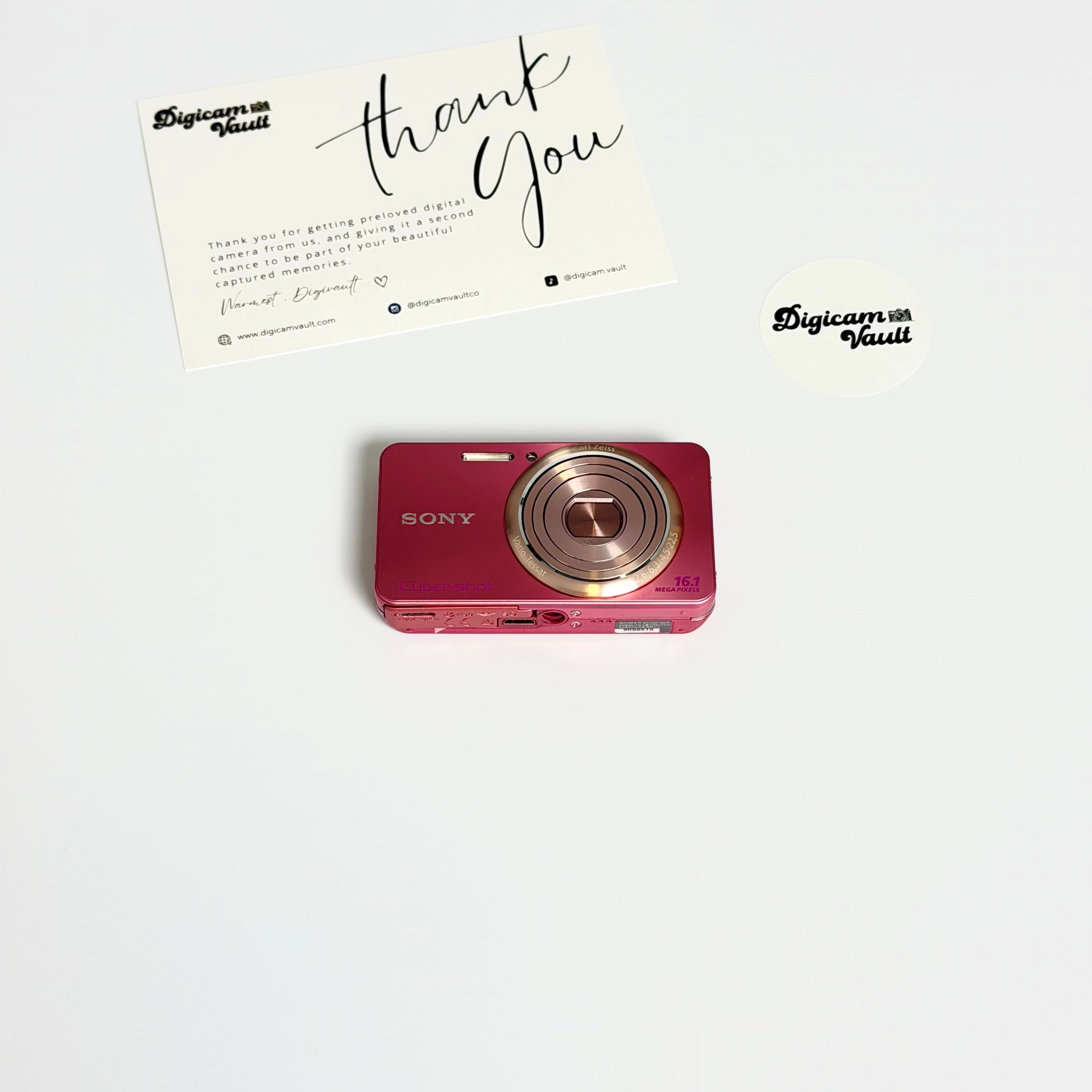 SONY CYBERSHOT W570 [PINK] - TEAM FAV✮