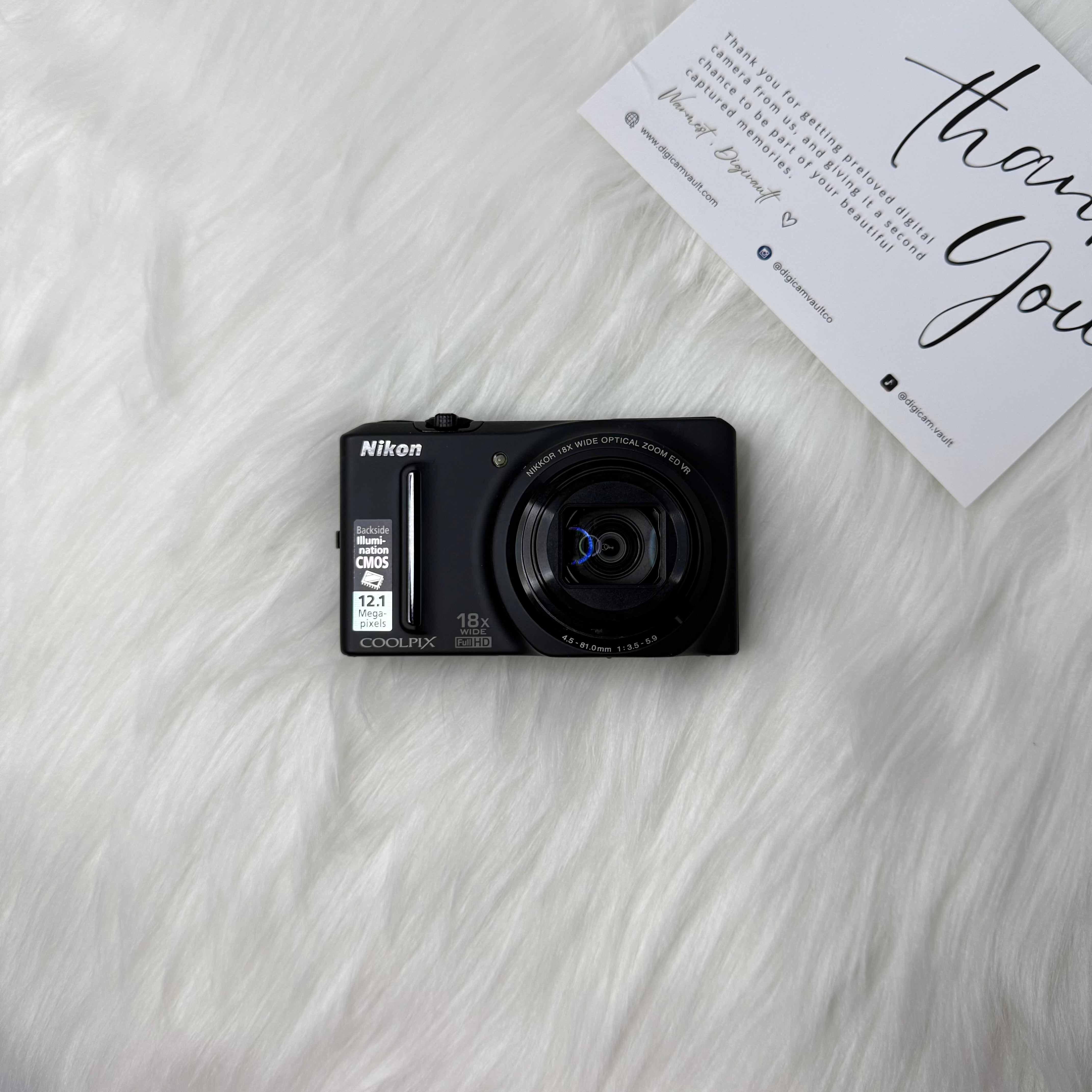 NIKON COOLPIX S9100 [BLACK]