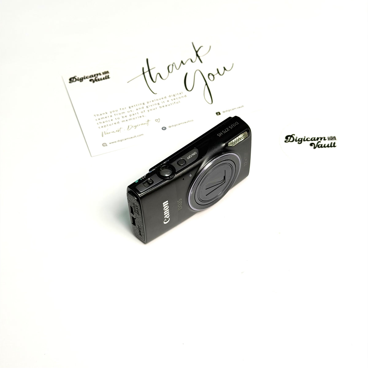 CANON POWERSHOT IXUS 275 HS [BLACK] - POPULAR ✮
