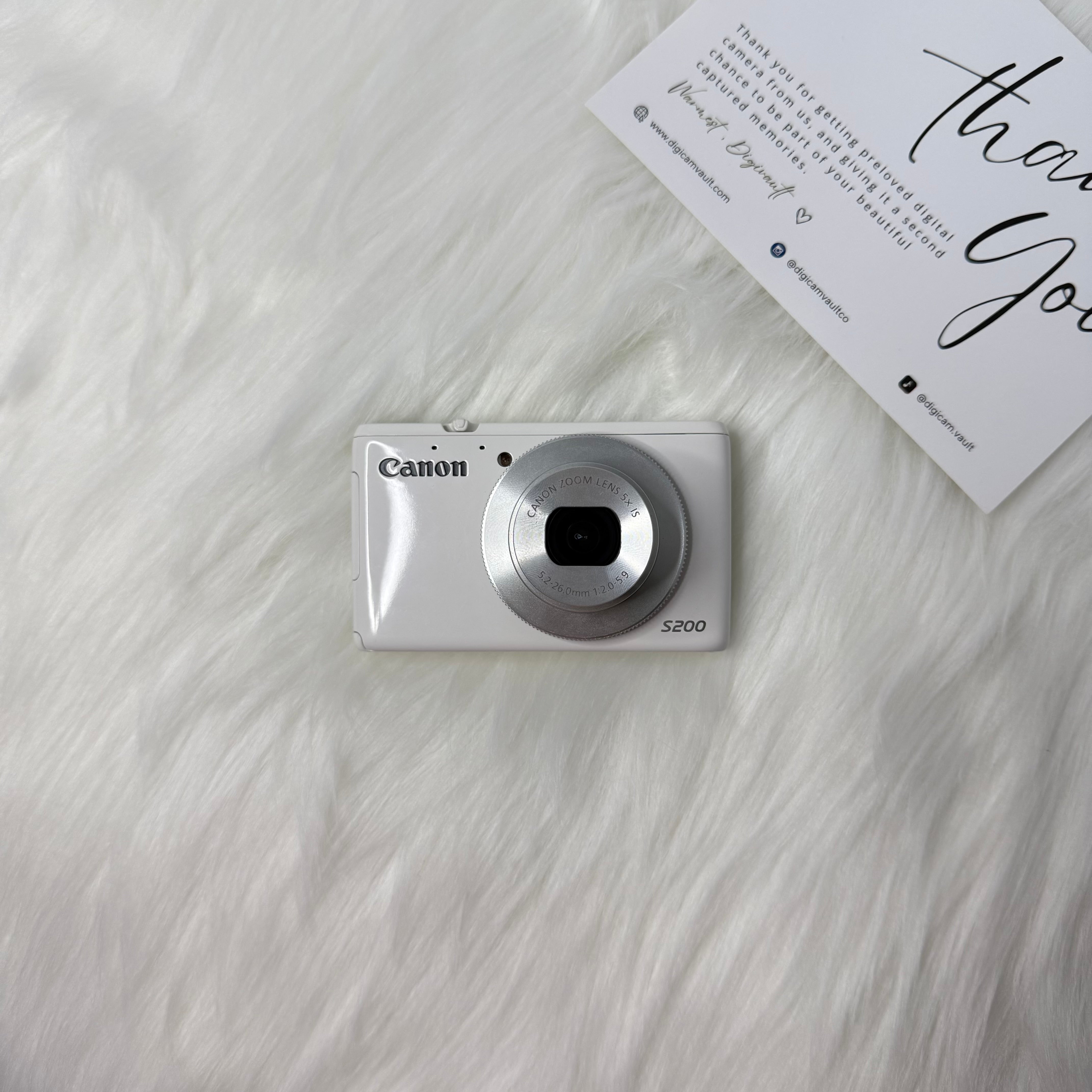CANON POWERSHOT S200 [WHITE]