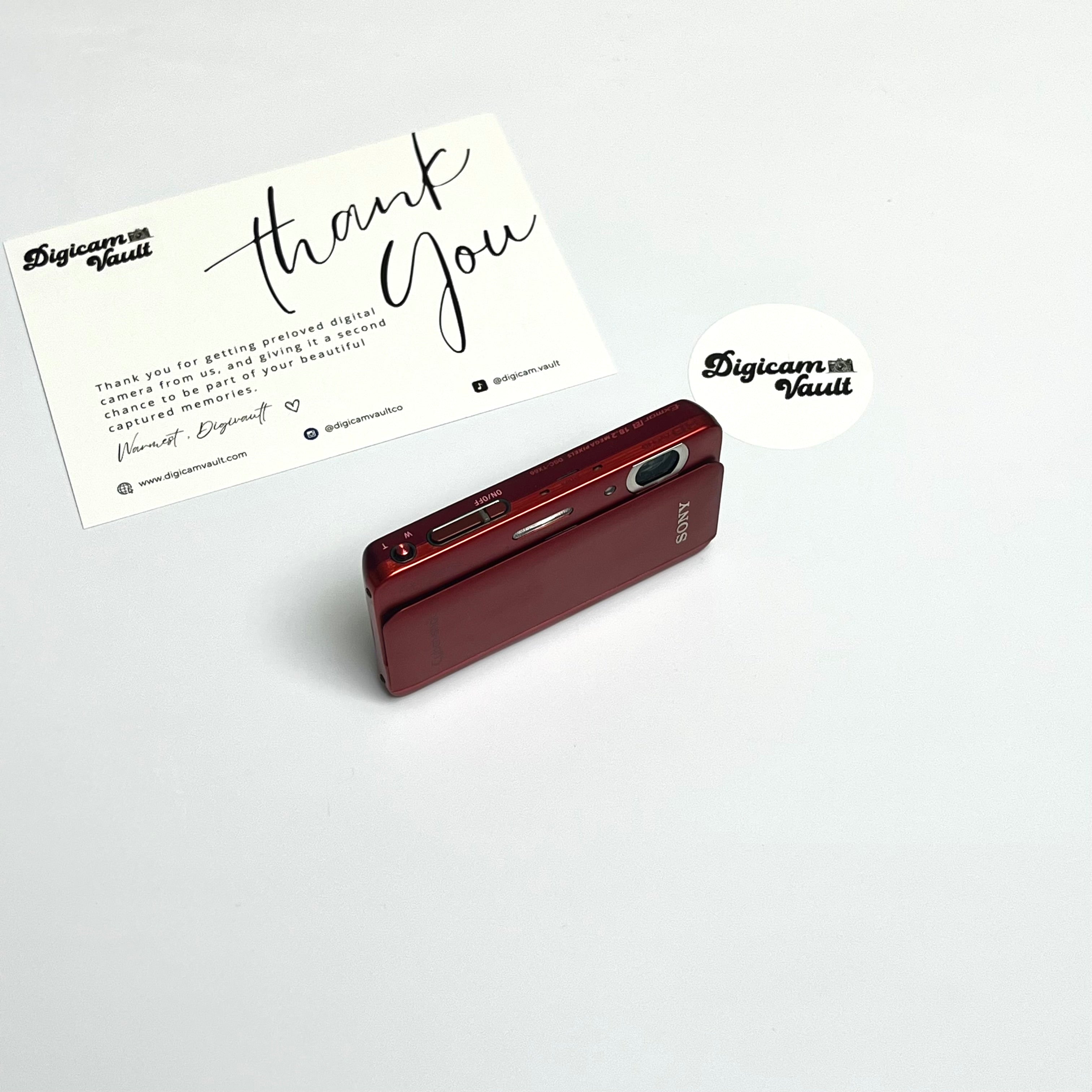 SONY CYBERSHOT DSC-TX66 [RED]
