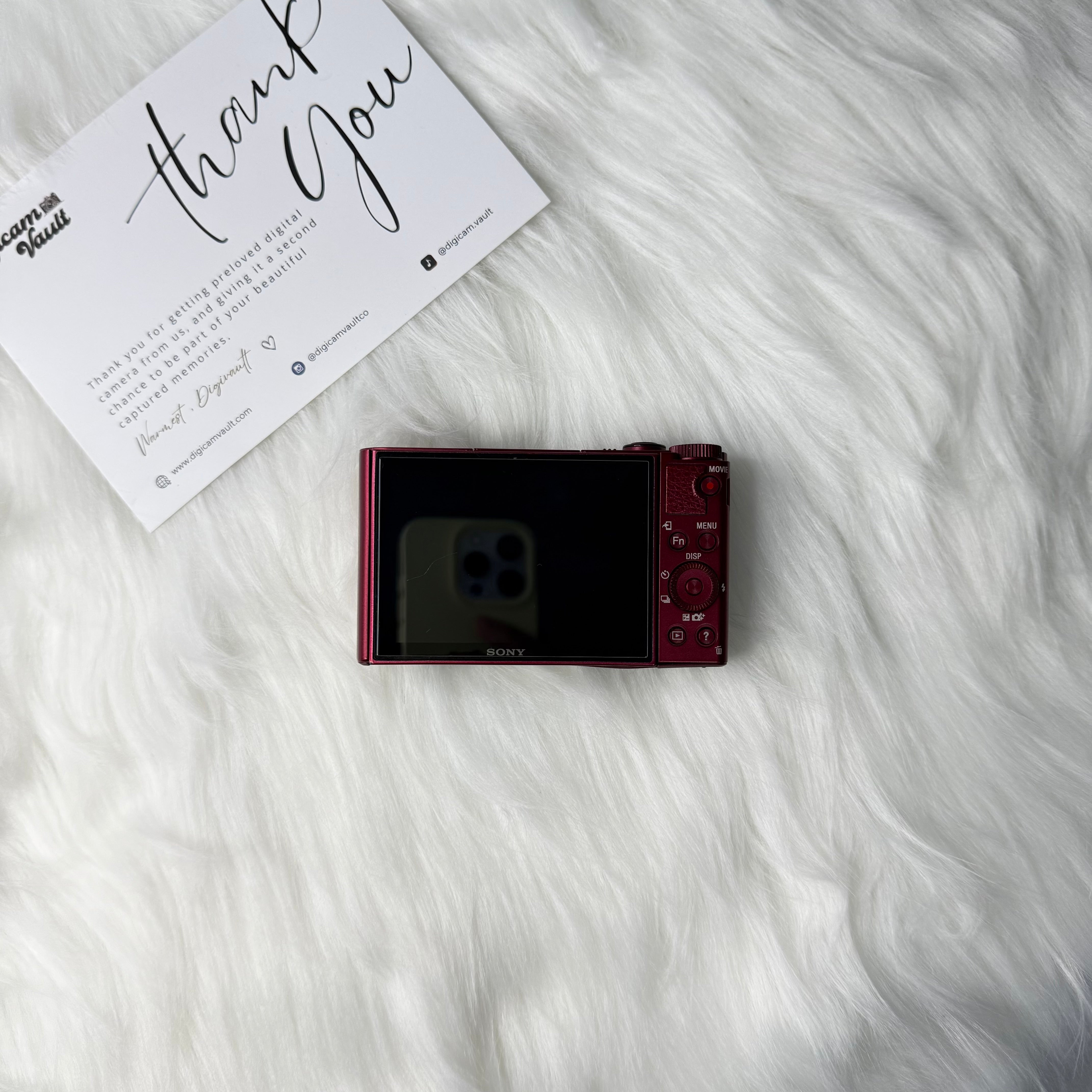 SONY CYBERSHOT DSC-WX500 [RED]