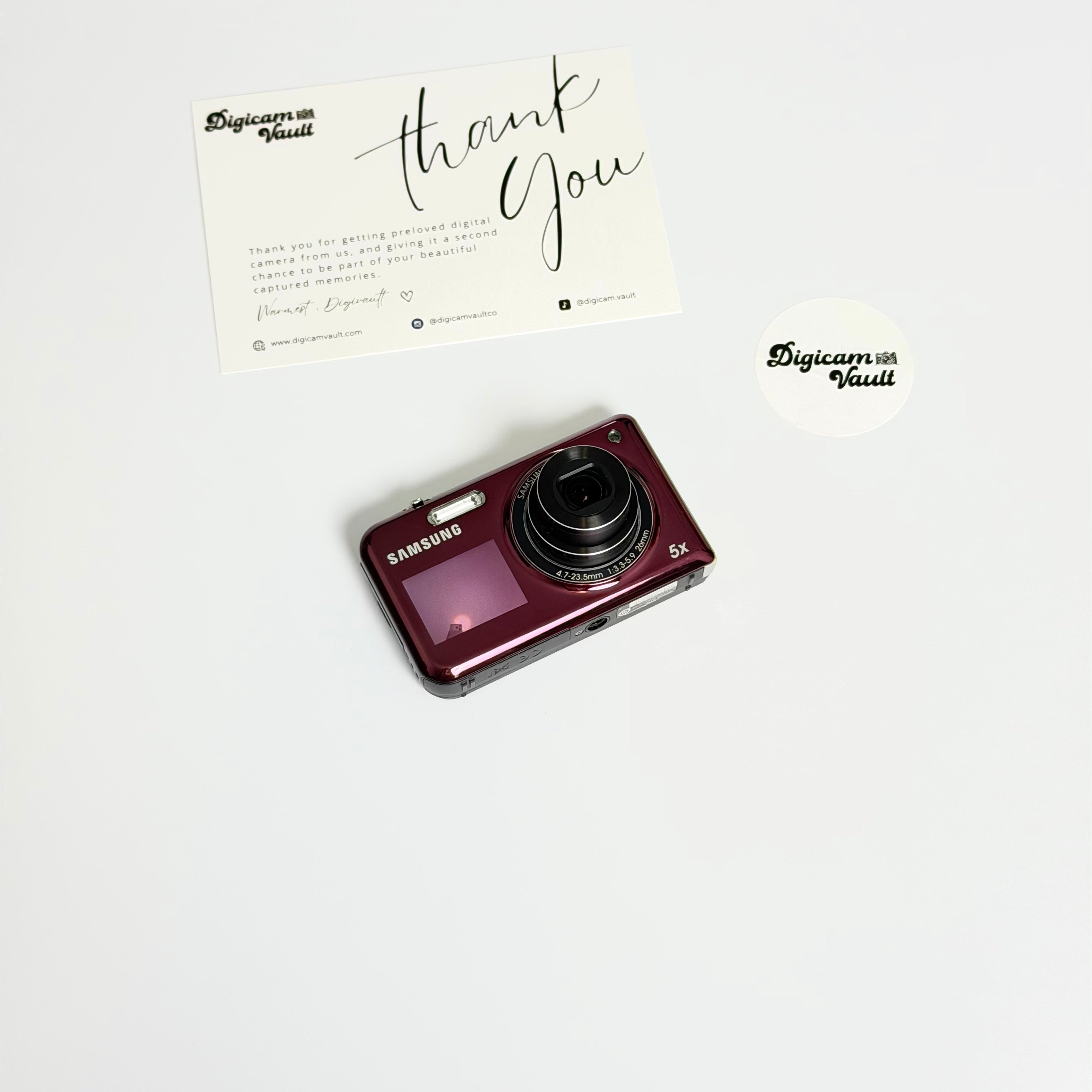 SAMSUNG PL170 [DARK RED] - RARE ✮