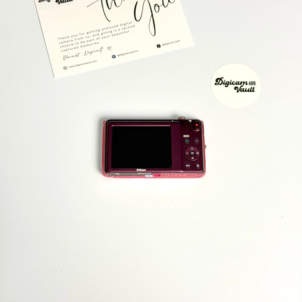 NIKON COOLPIX S3500 [PINK]