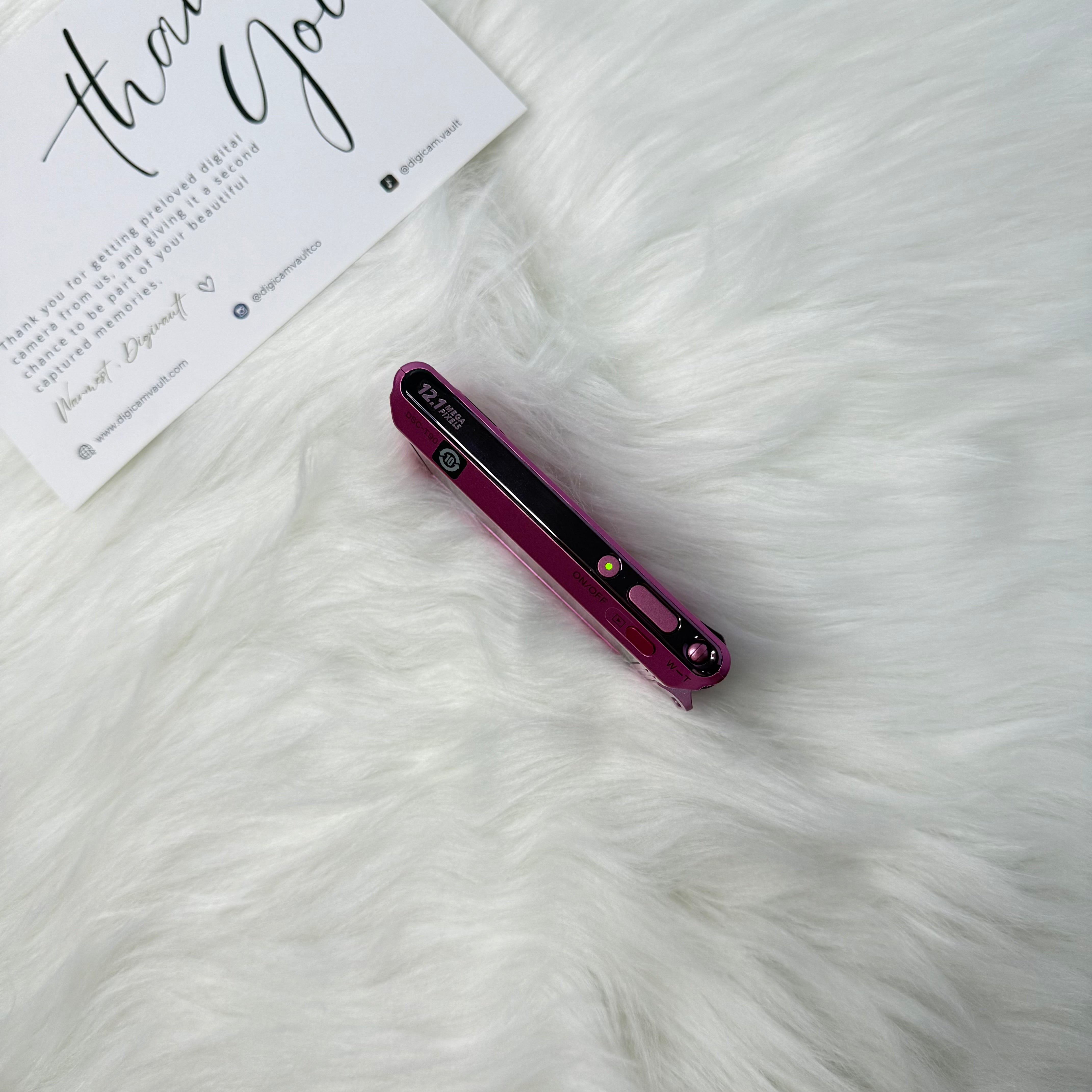 SONY CYBERSHOT DSC-T90 [PINK]