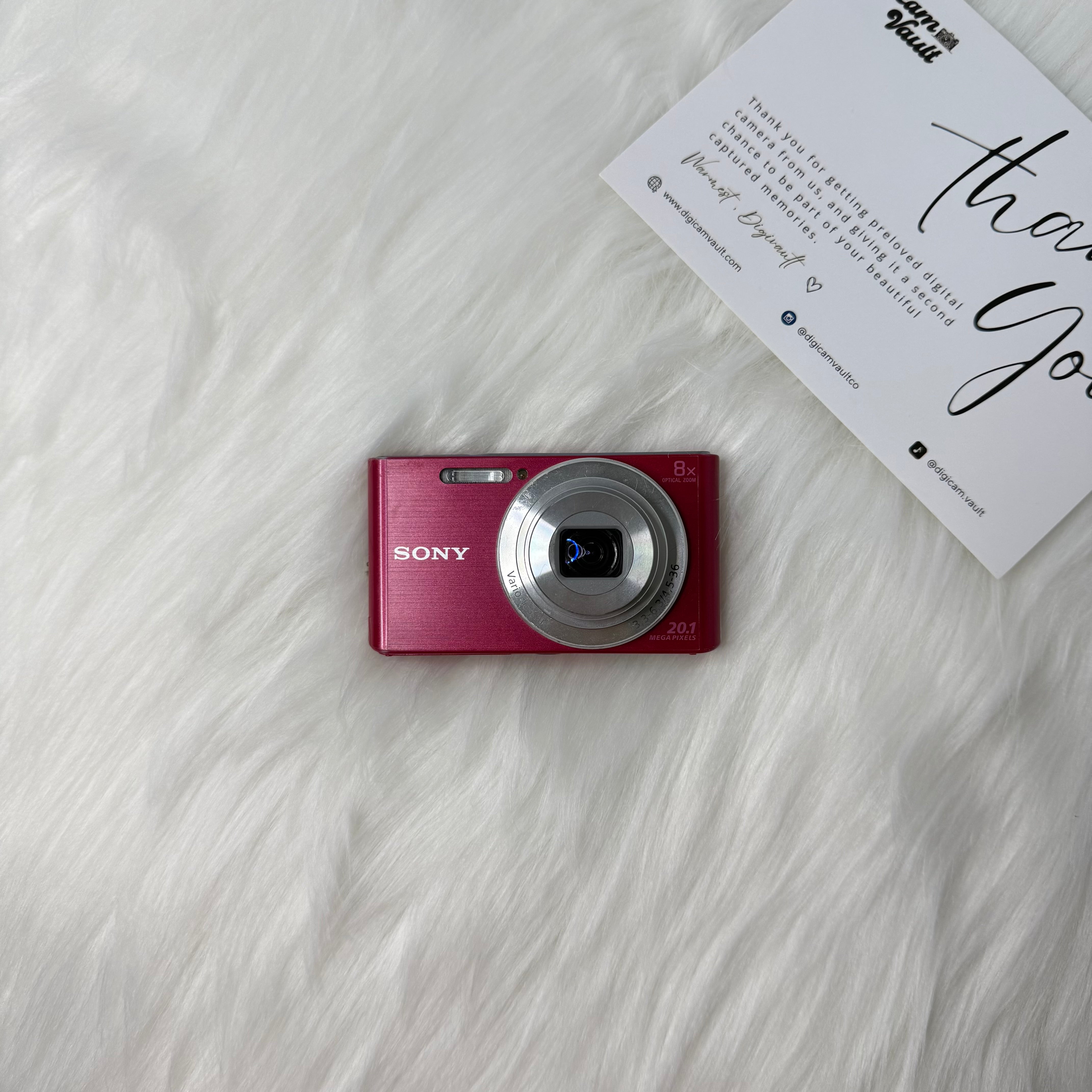 SONY CYBERSHOT DSC-W830 [ROSE PINK]